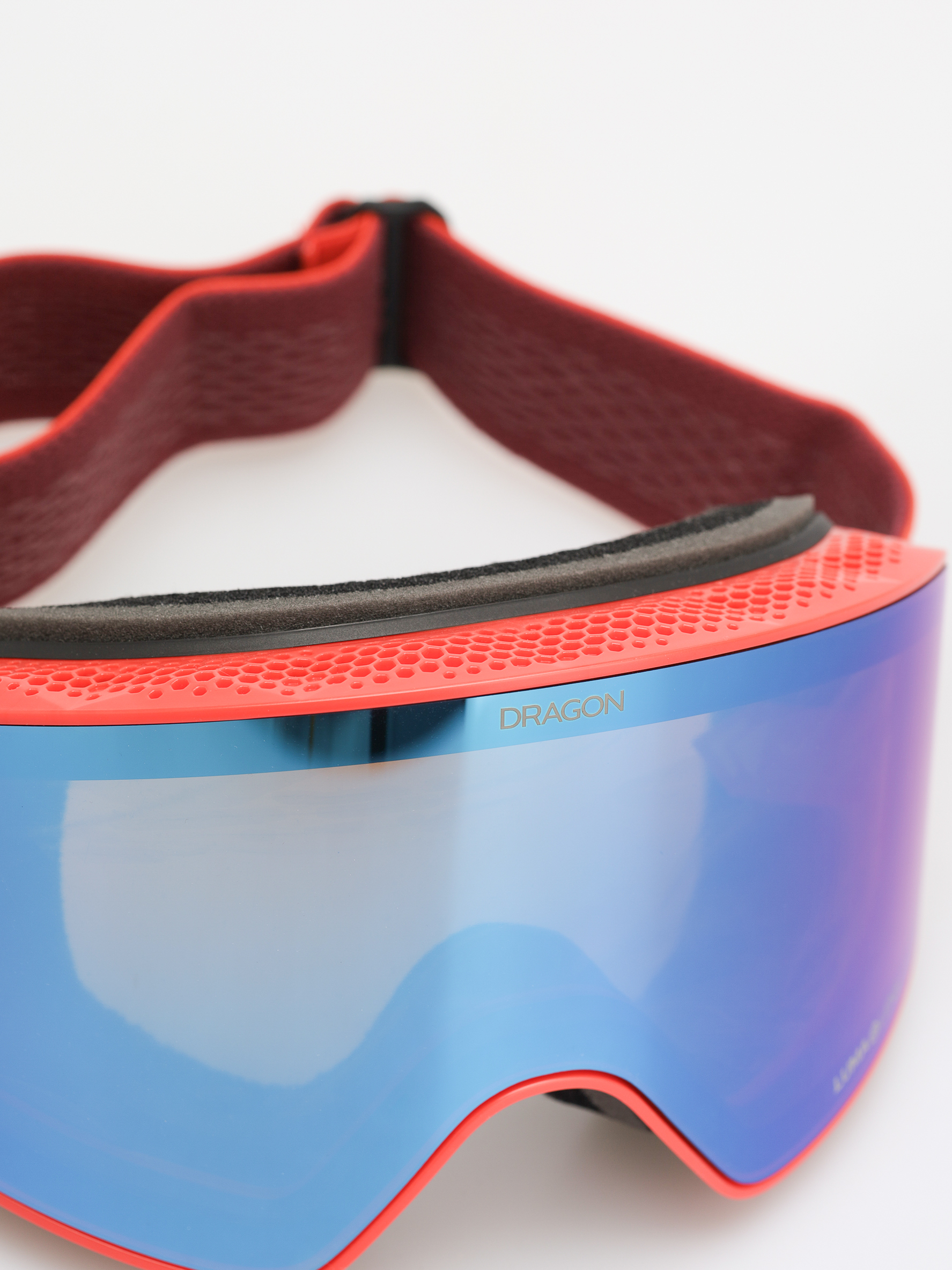 Gogle Dragon NFX MAG OTG (flame/lumalens blue ion+lumalens light rose)