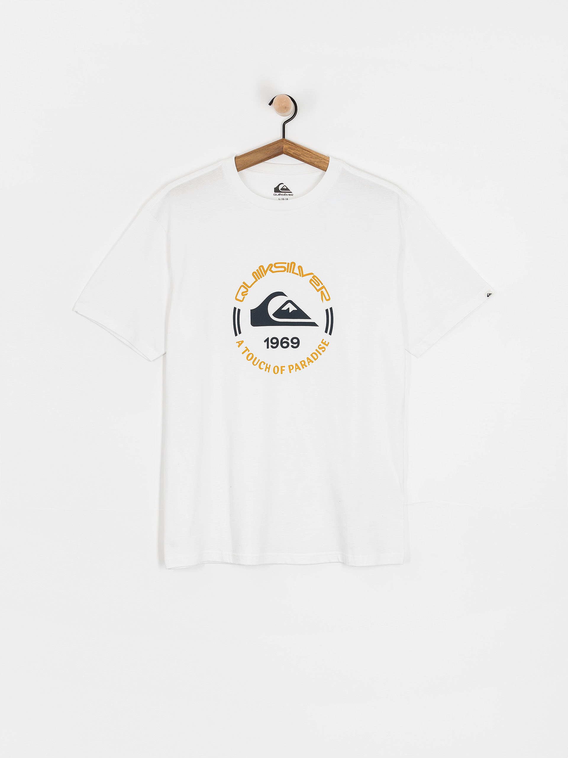 T-shirt Quiksilver Circle Logo (white)