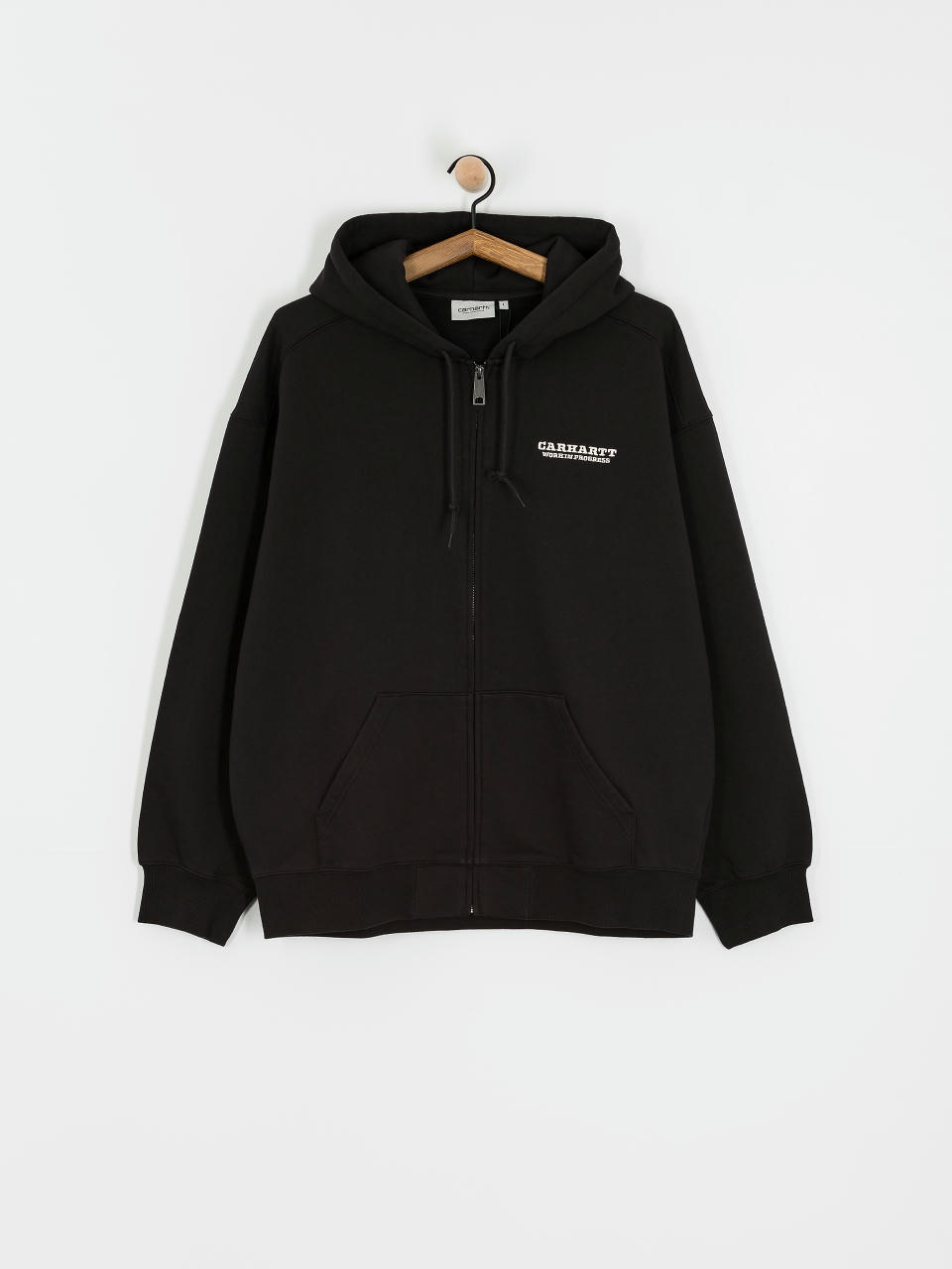 Bluza z kapturem Carhartt WIP Runaway ZHD (black/wax)