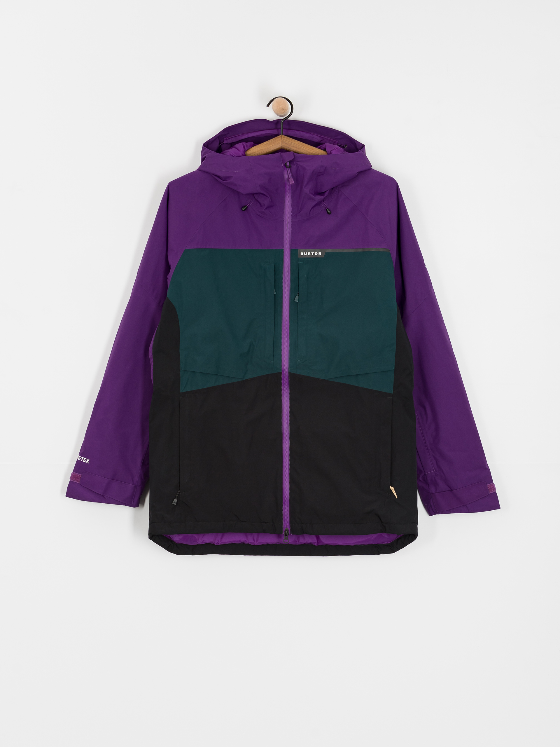Męska Kurtka snowboardowa Burton Pillowline Gore Tex (impprl/depemd/trublk)
