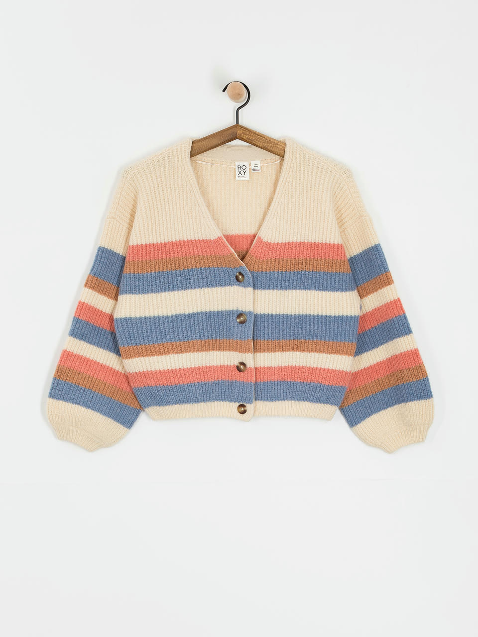 Sweter Roxy Marble Tiles Stripe Wmn (parchment)