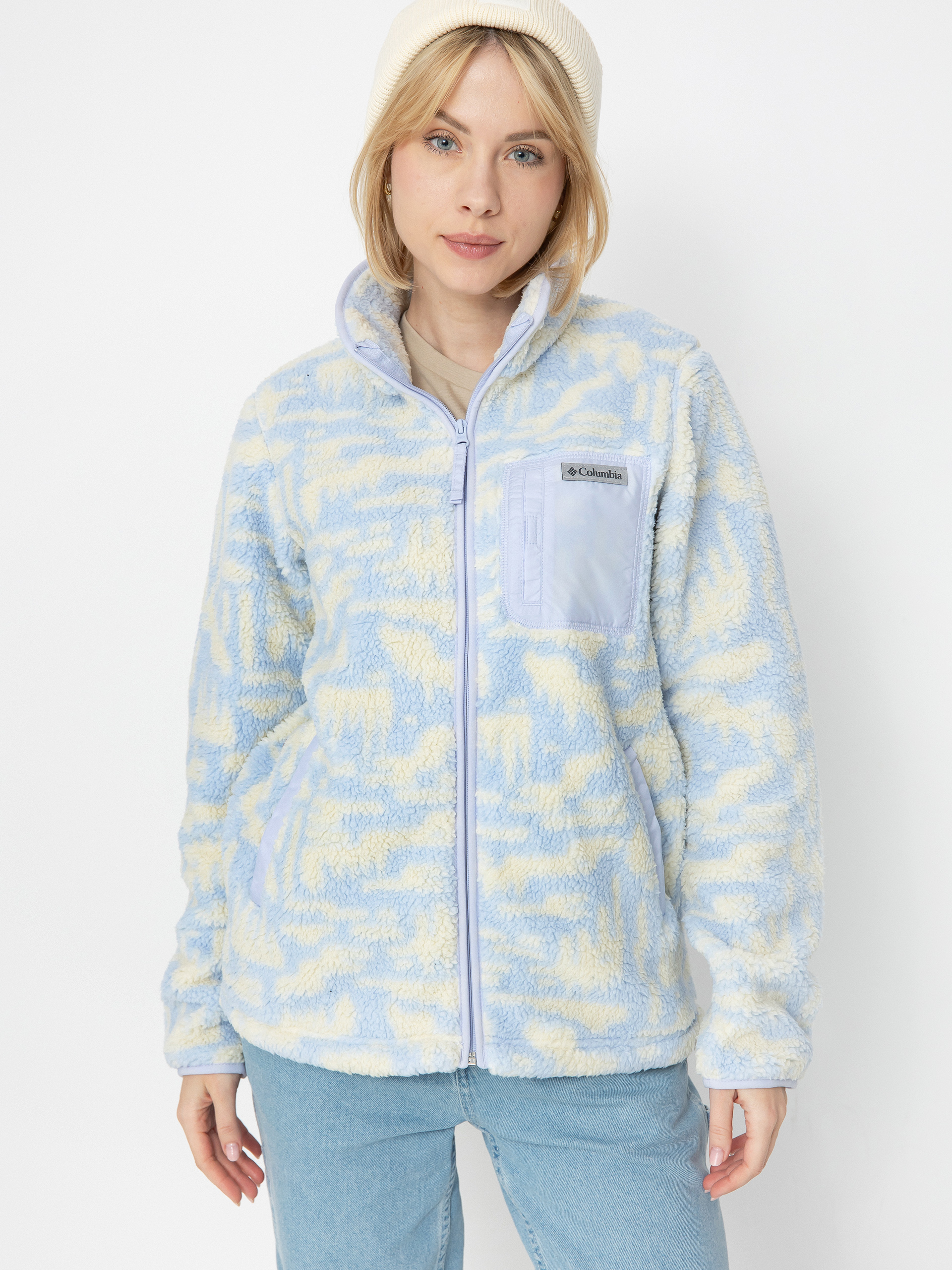 Polar Columbia West Bend Print Full Zip II Wmn (snowdrift highl)