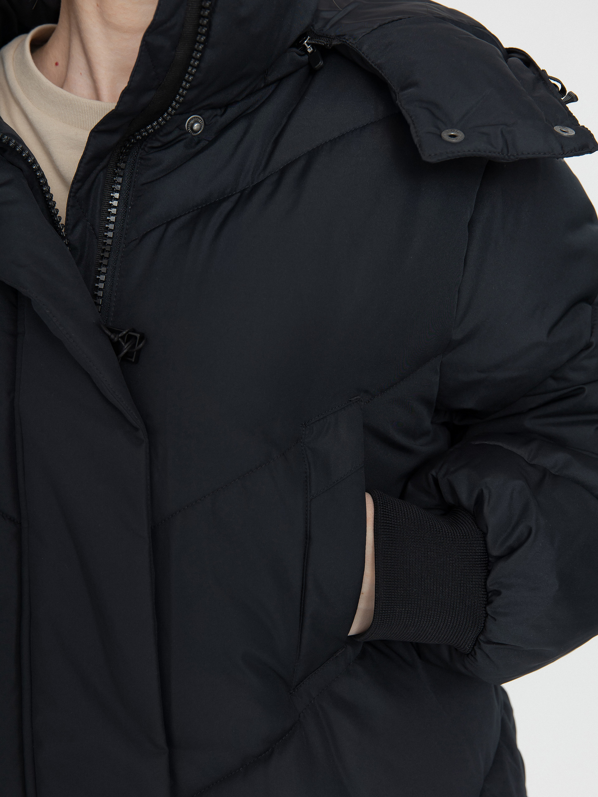 Kurtka Volcom Alldaylong Puff Wmn (black)