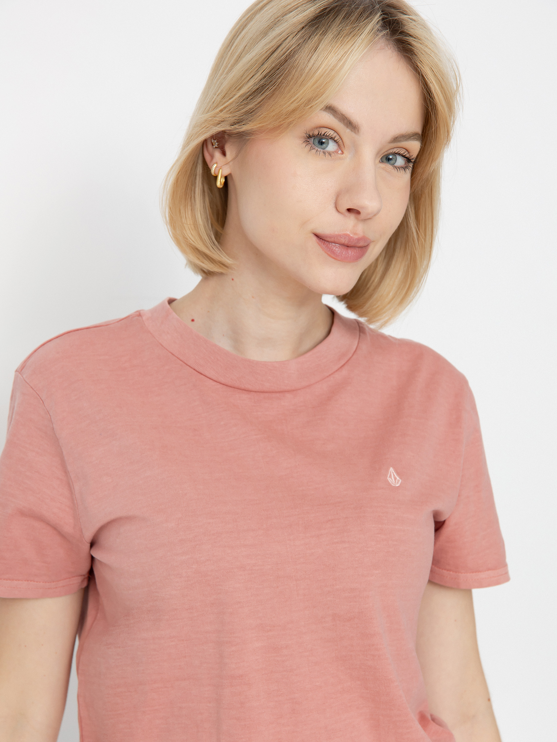 T-shirt Volcom Solid Stone Emb Wmn (mauve rose)
