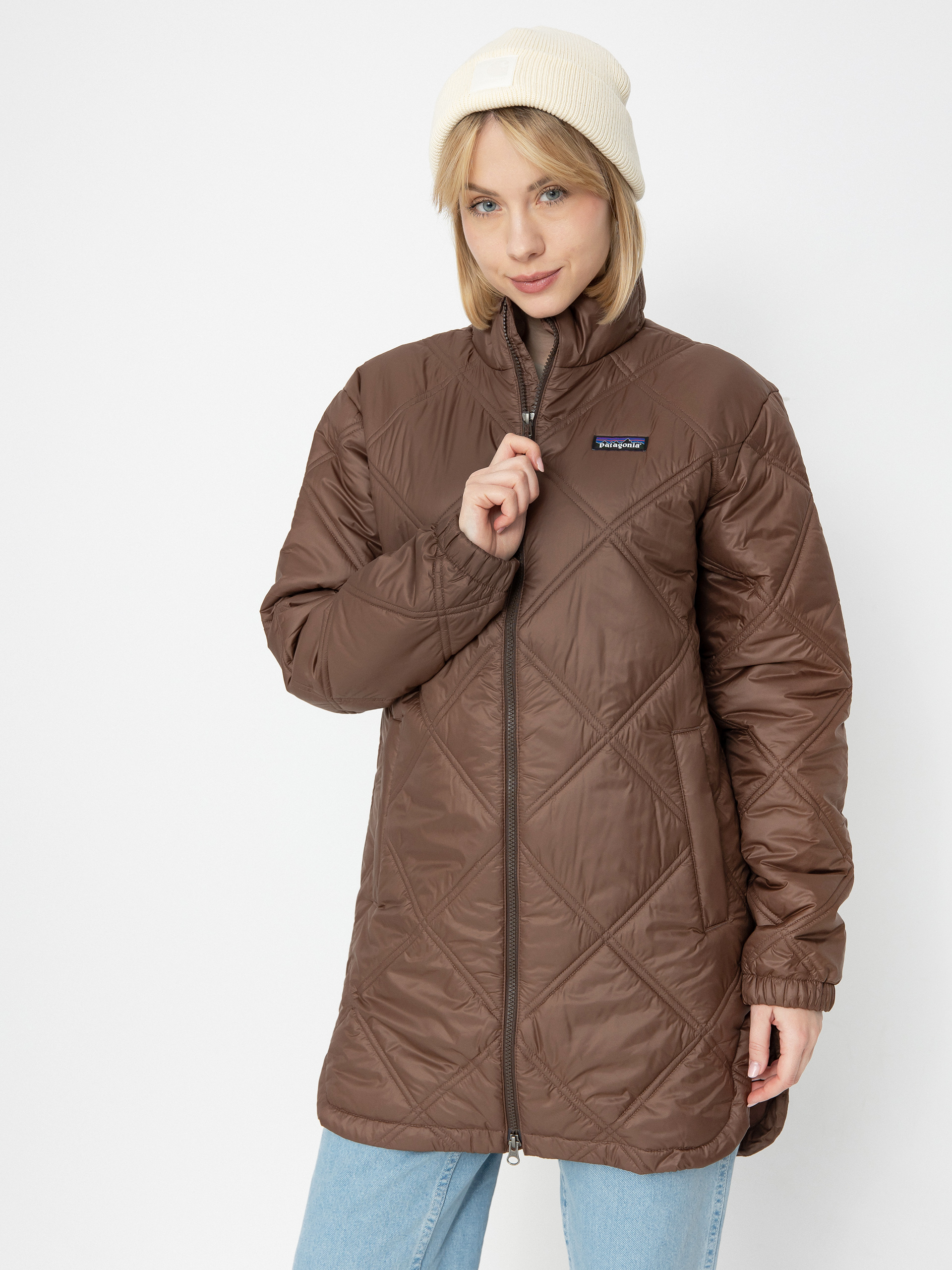 Kurtka Patagonia Pine Bank Insulated Parka Wmn (molasses brown)