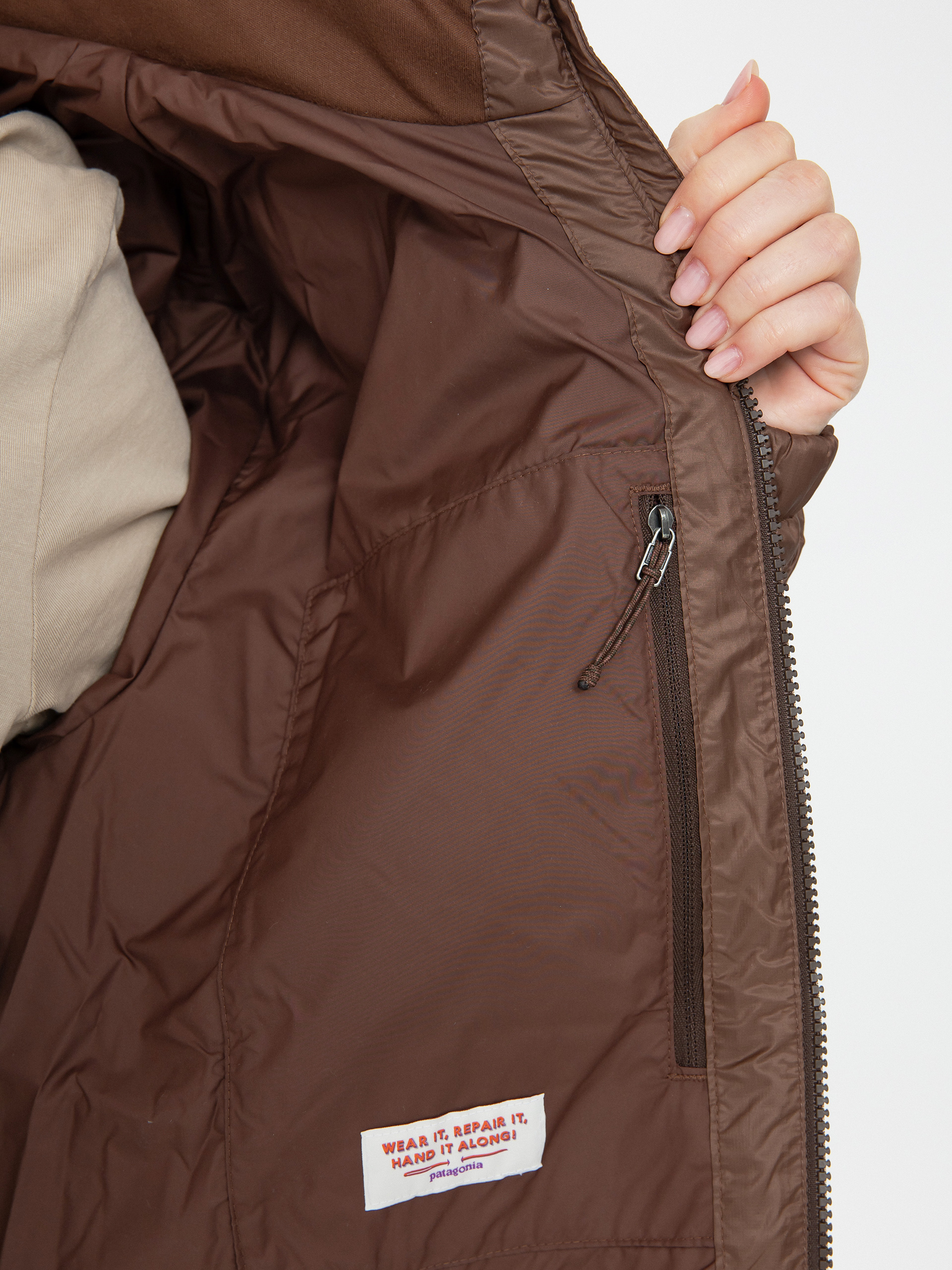 Kurtka Patagonia Pine Bank Insulated Parka Wmn (molasses brown)