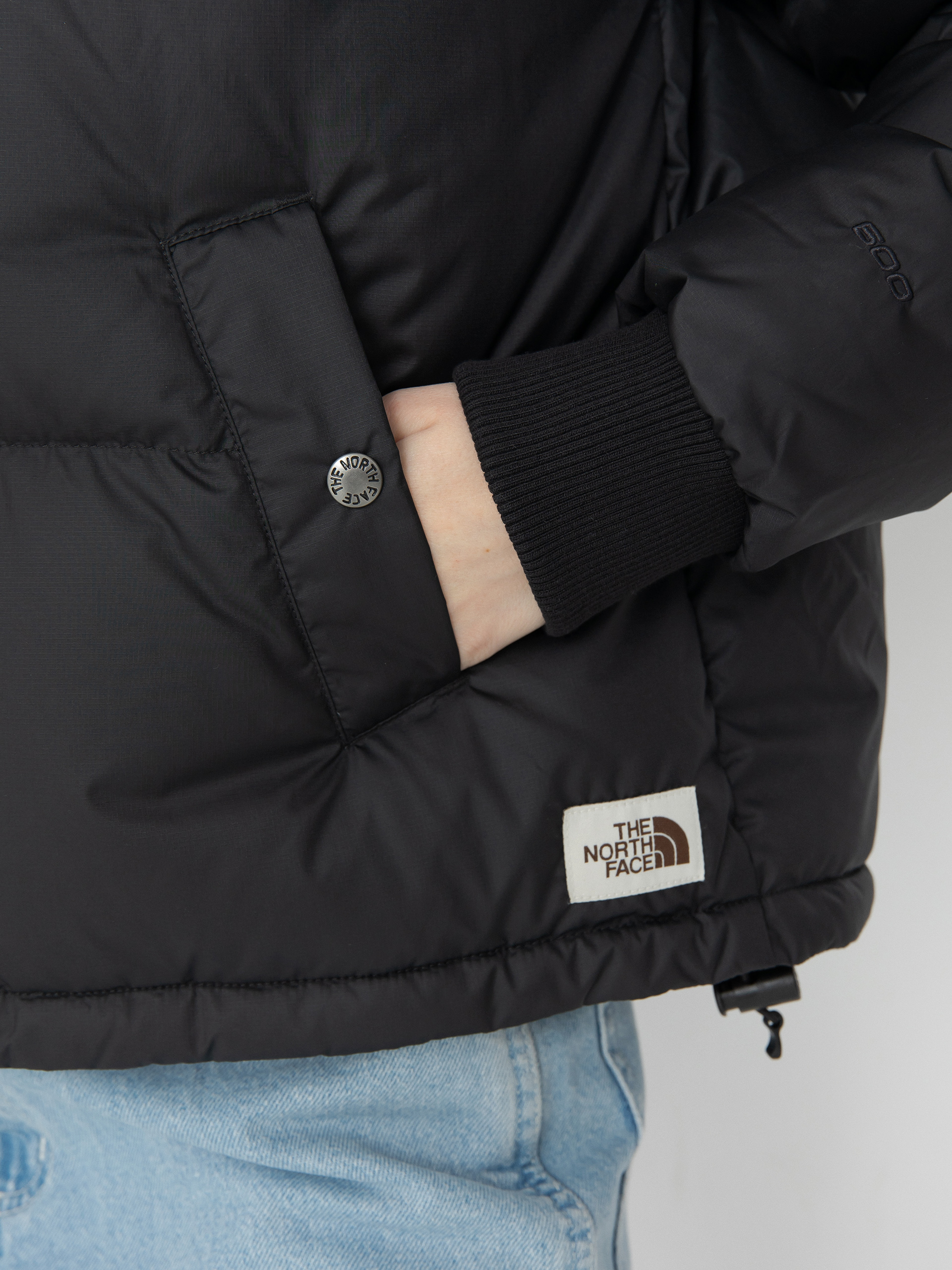 Kurtka The North Face Down Paralta Puffer Wmn (tnf black/asphalt grey)