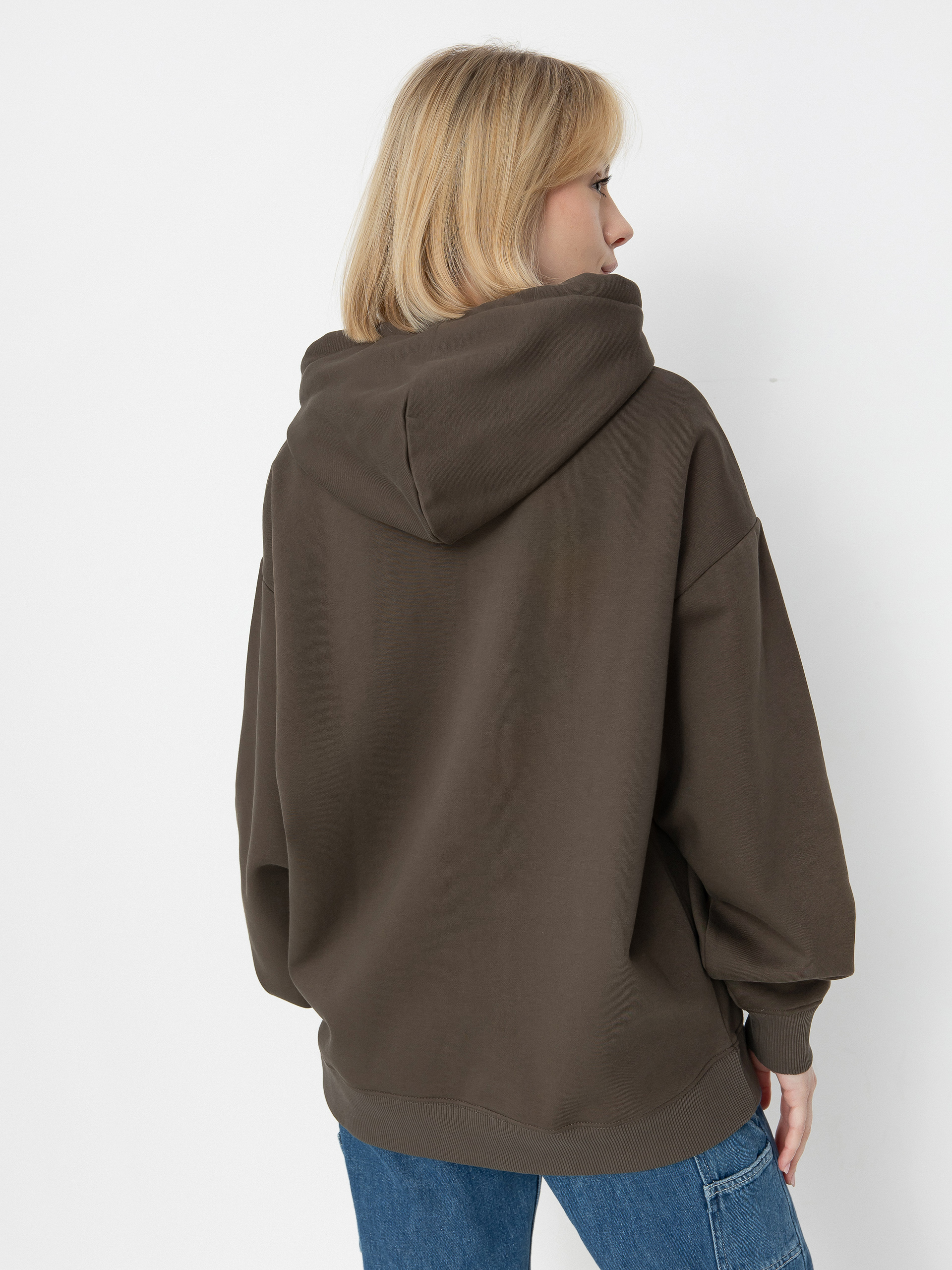 Bluza z kapturem Vans Harmonious Os HD Wmn (turkish coffee)