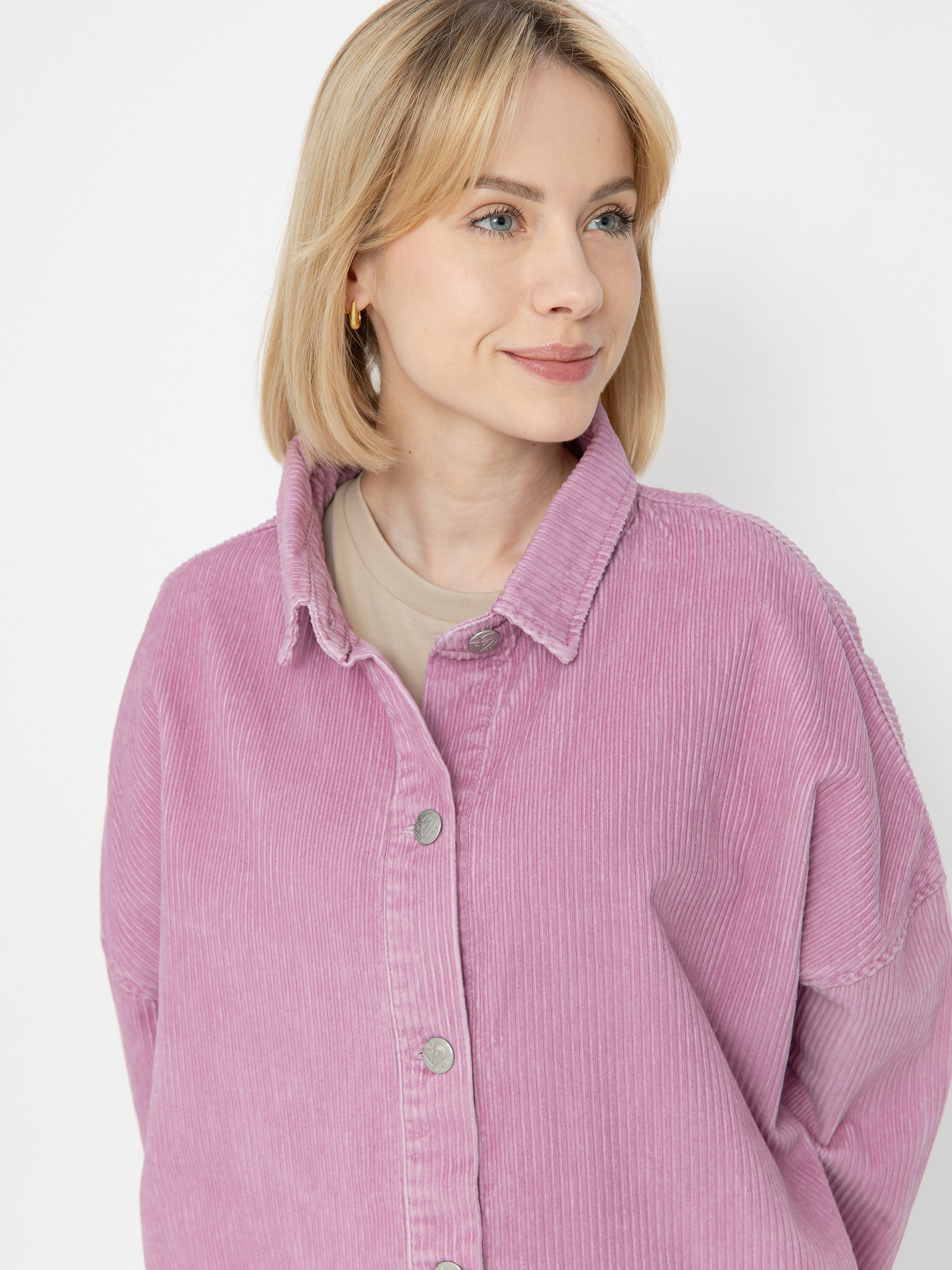 Koszula Roxy Kick Back Washed Cord Wmn (mauve orchid)