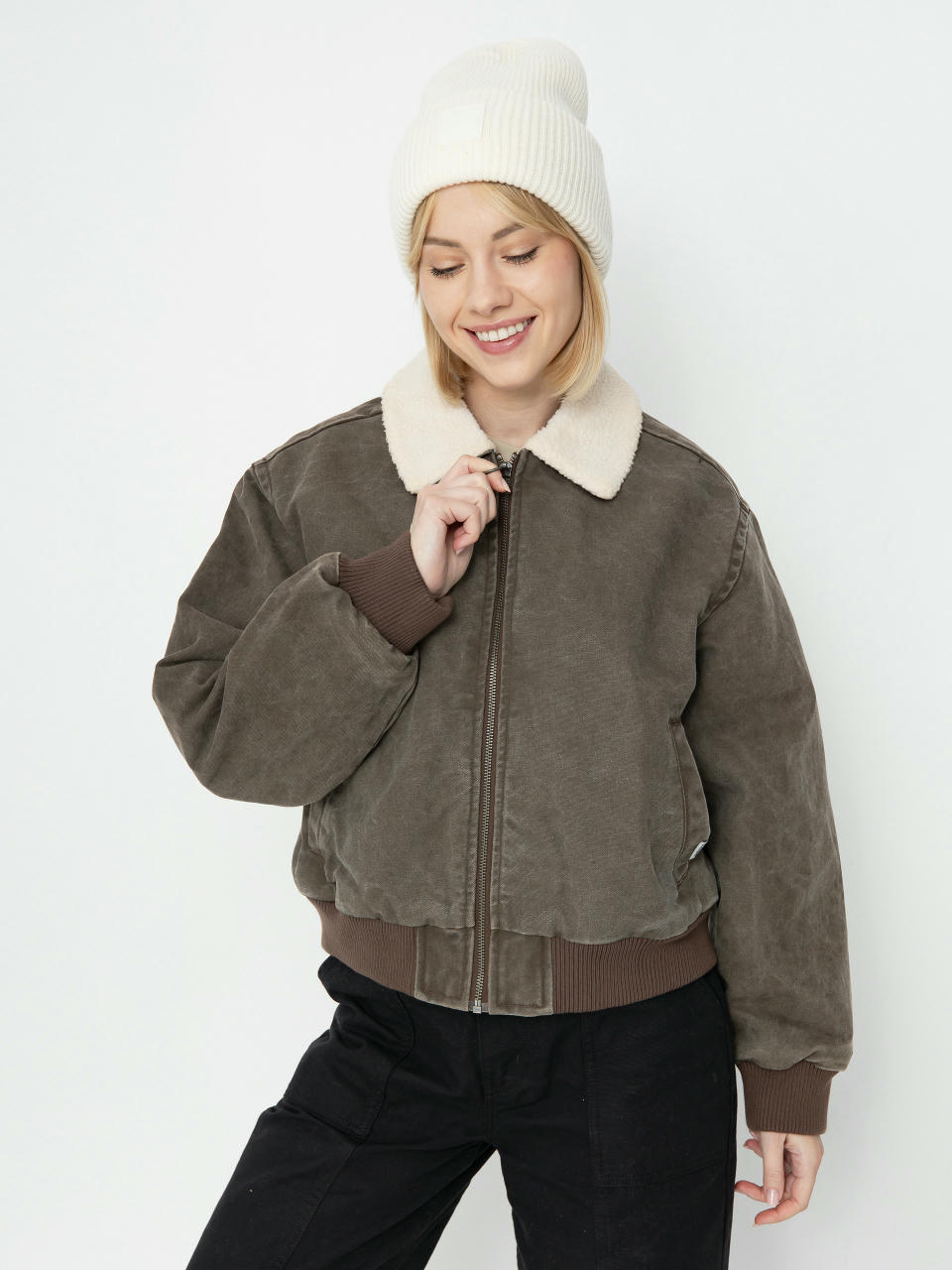 Kurtka Element Reynis Canvas Bomber Wmn (bracken)