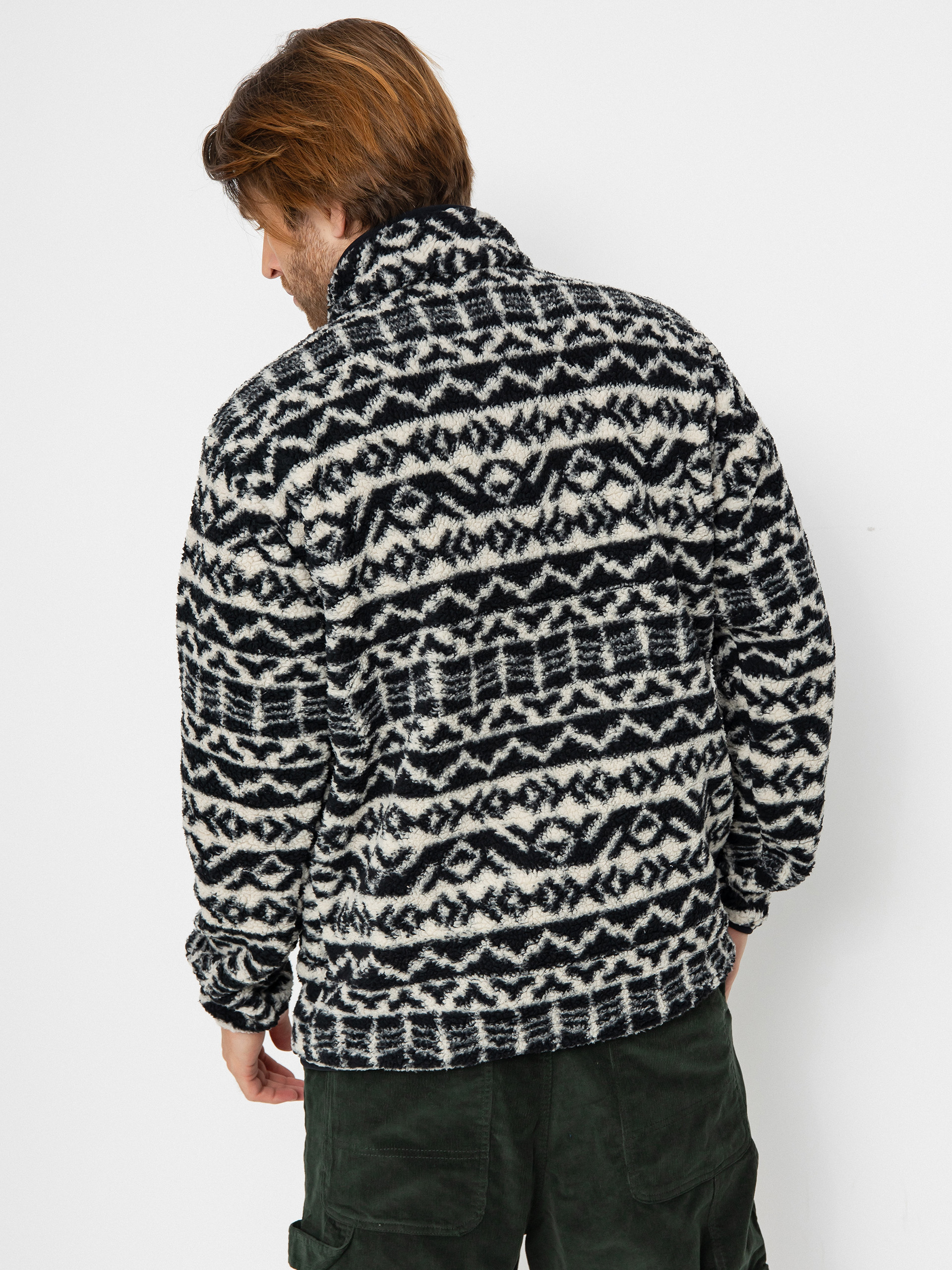 Męski Polar Columbia Rugged Ridge Half Snap (dark stone madr)