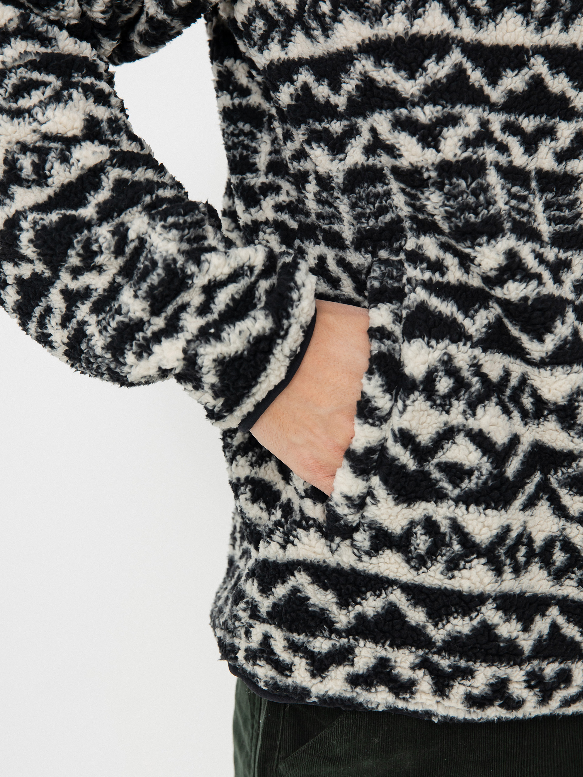 Męski Polar Columbia Rugged Ridge Half Snap (dark stone madr)