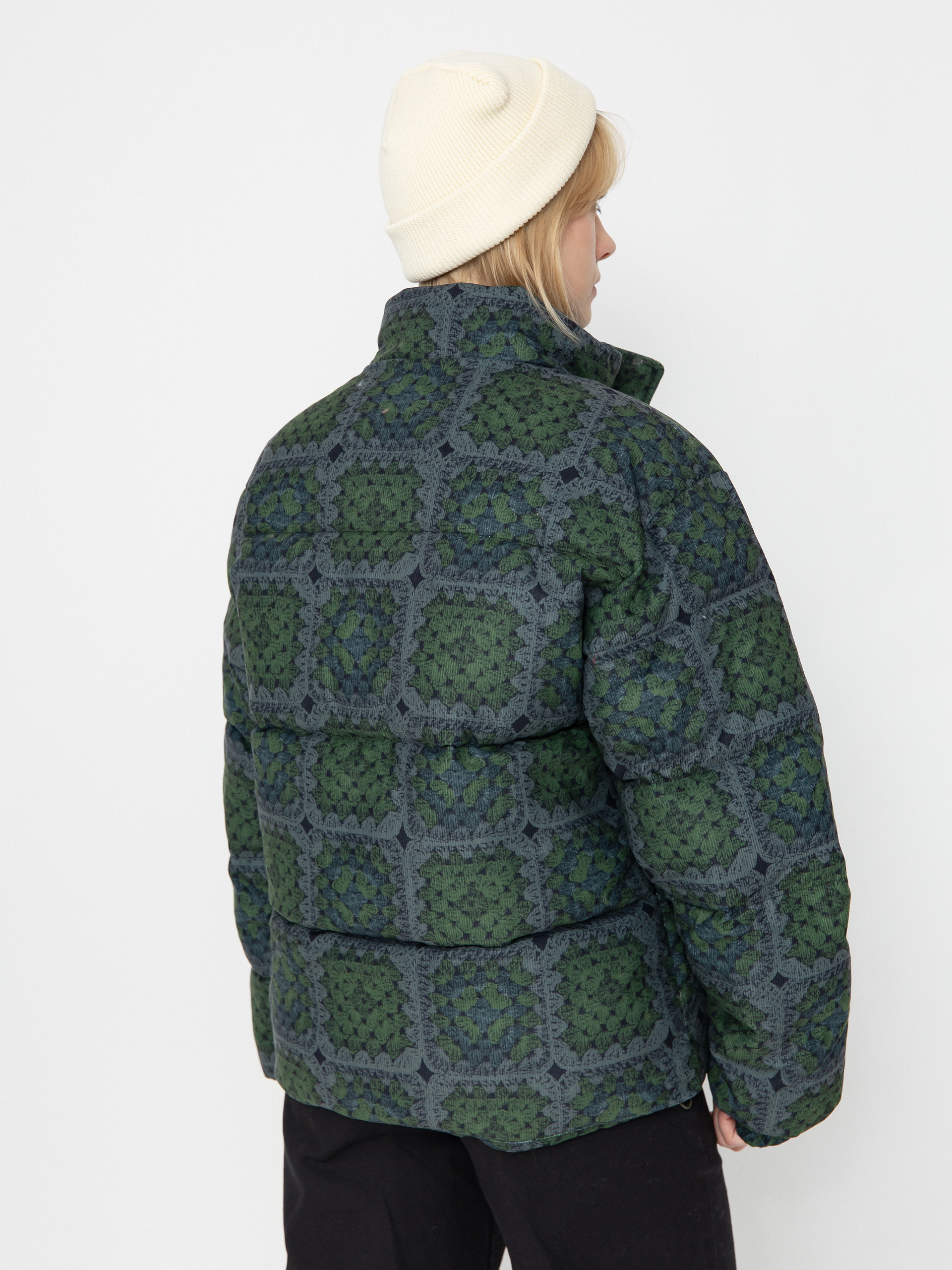 Kurtka OBEY Tappi Puffer Wmn (olive multi)