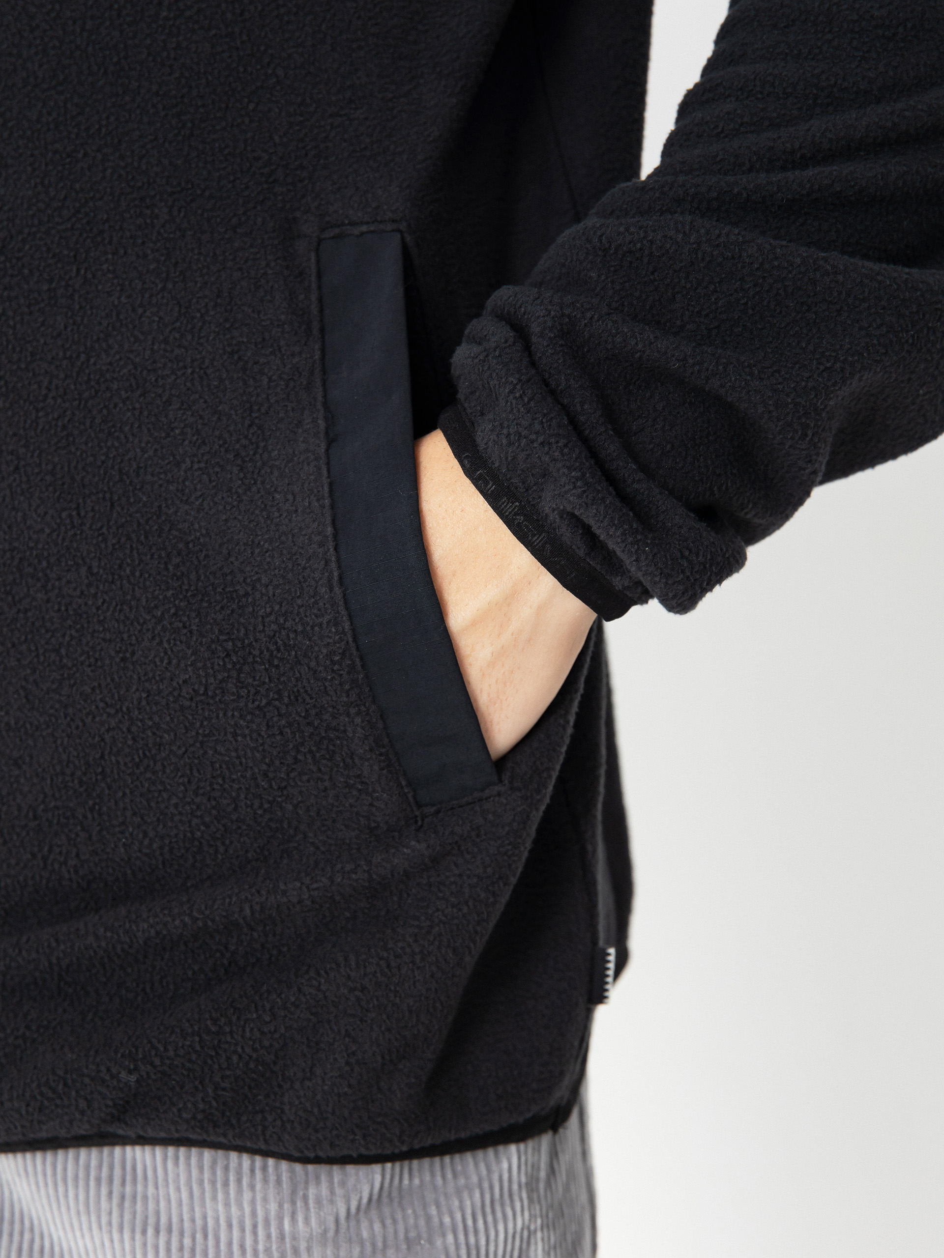 Męski Polar Quiksilver No Destination 2 Half Snap (black)