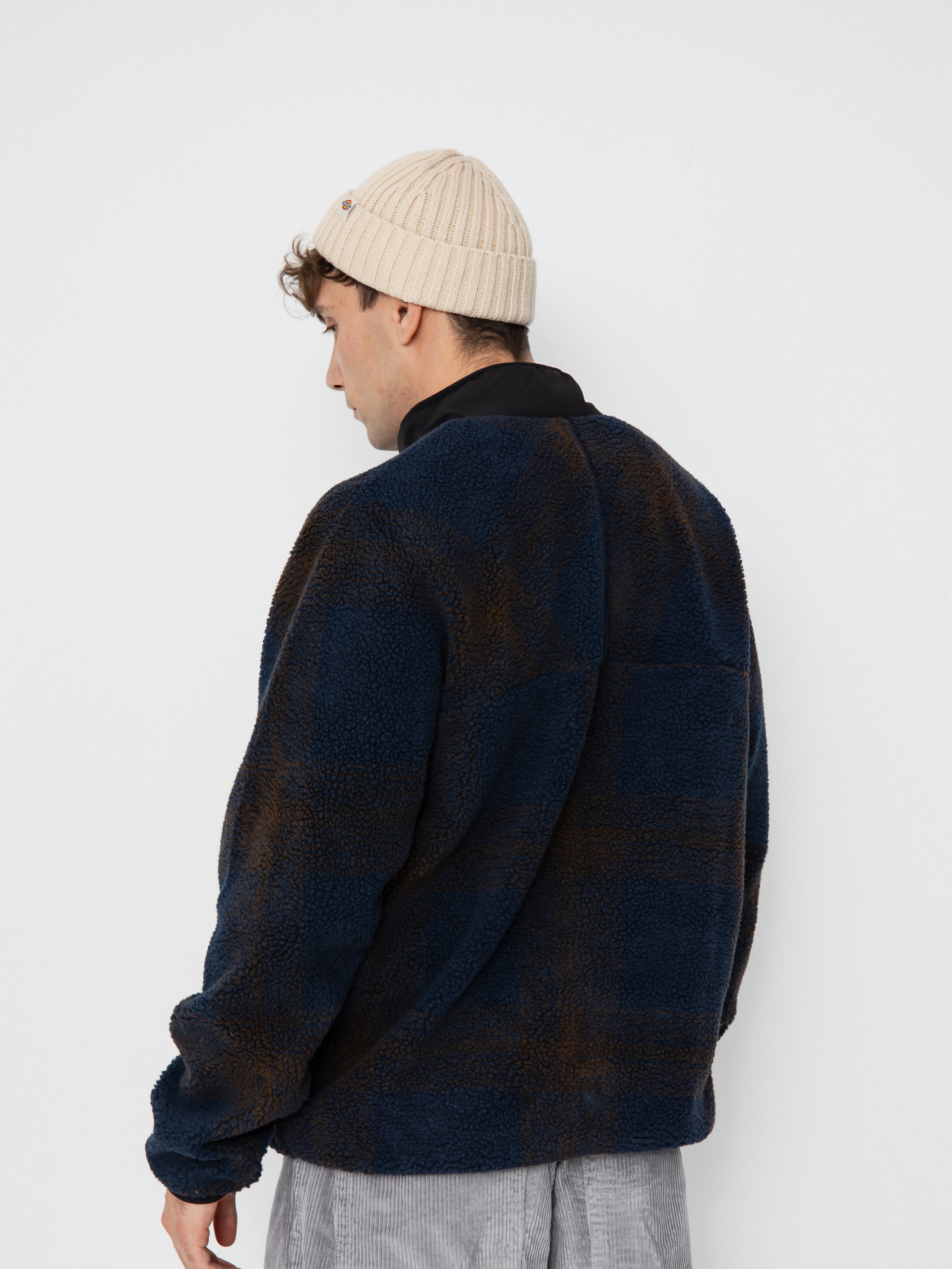Kurtka Element Classic Sherpa (eclipse navy/java plaid)