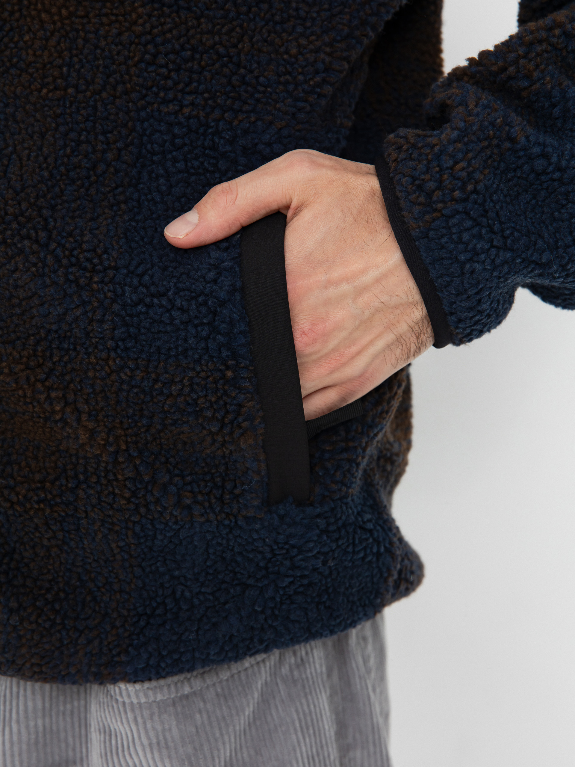 Kurtka Element Classic Sherpa (eclipse navy/java plaid)