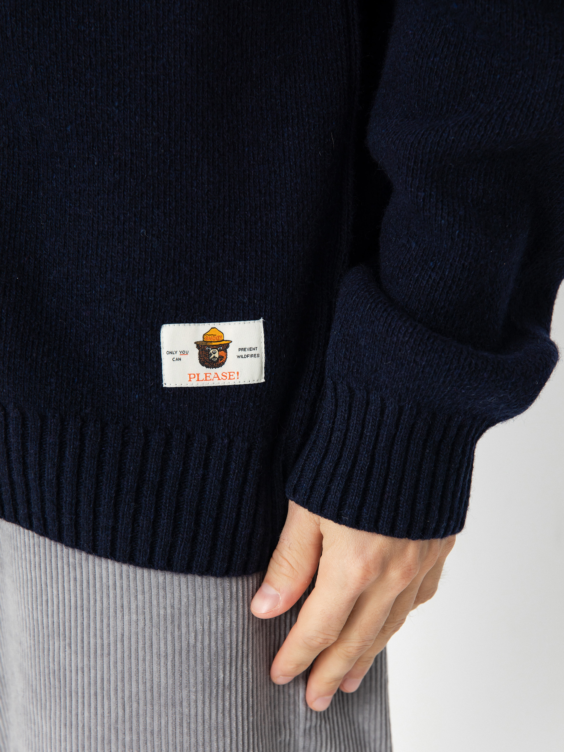 Sweter Element Sbxe Oy Jacquard (eclipse navy)