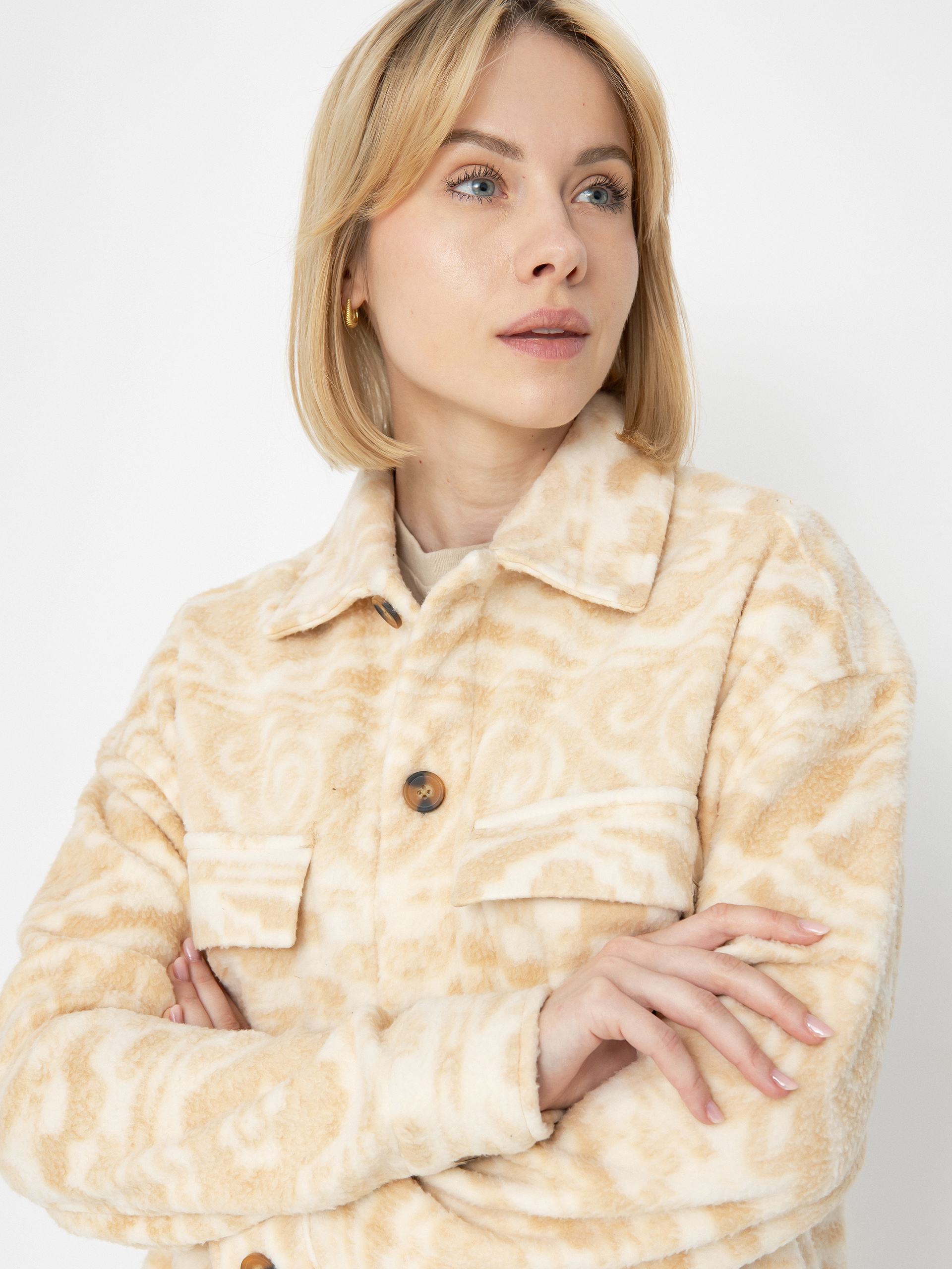 Koszula Billabong Happy Camper Shacket Wmn (wet sand)