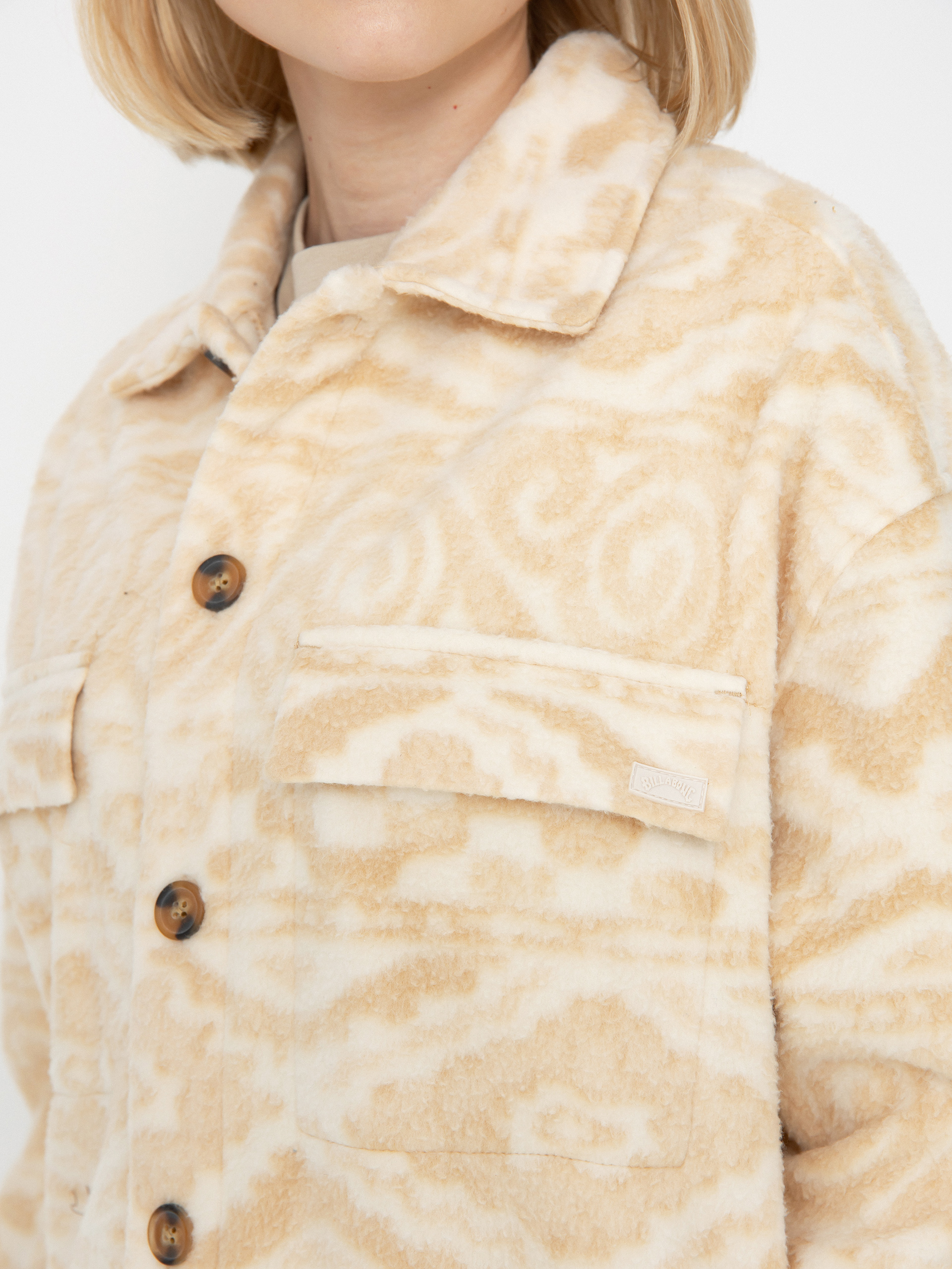 Koszula Billabong Happy Camper Shacket Wmn (wet sand)