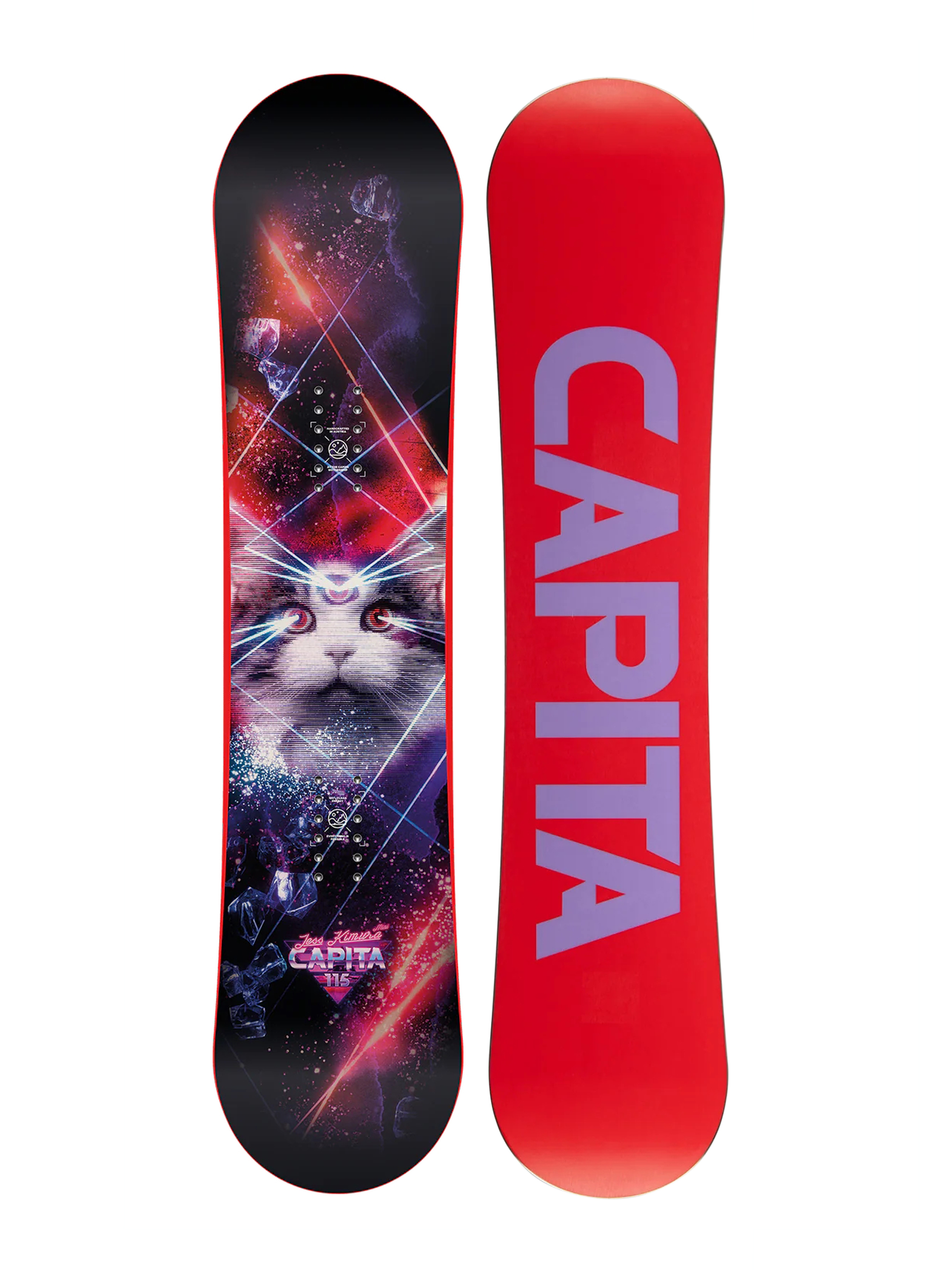 Deska snowboardowa Capita Jess Kimura Mini JR (red/purple)