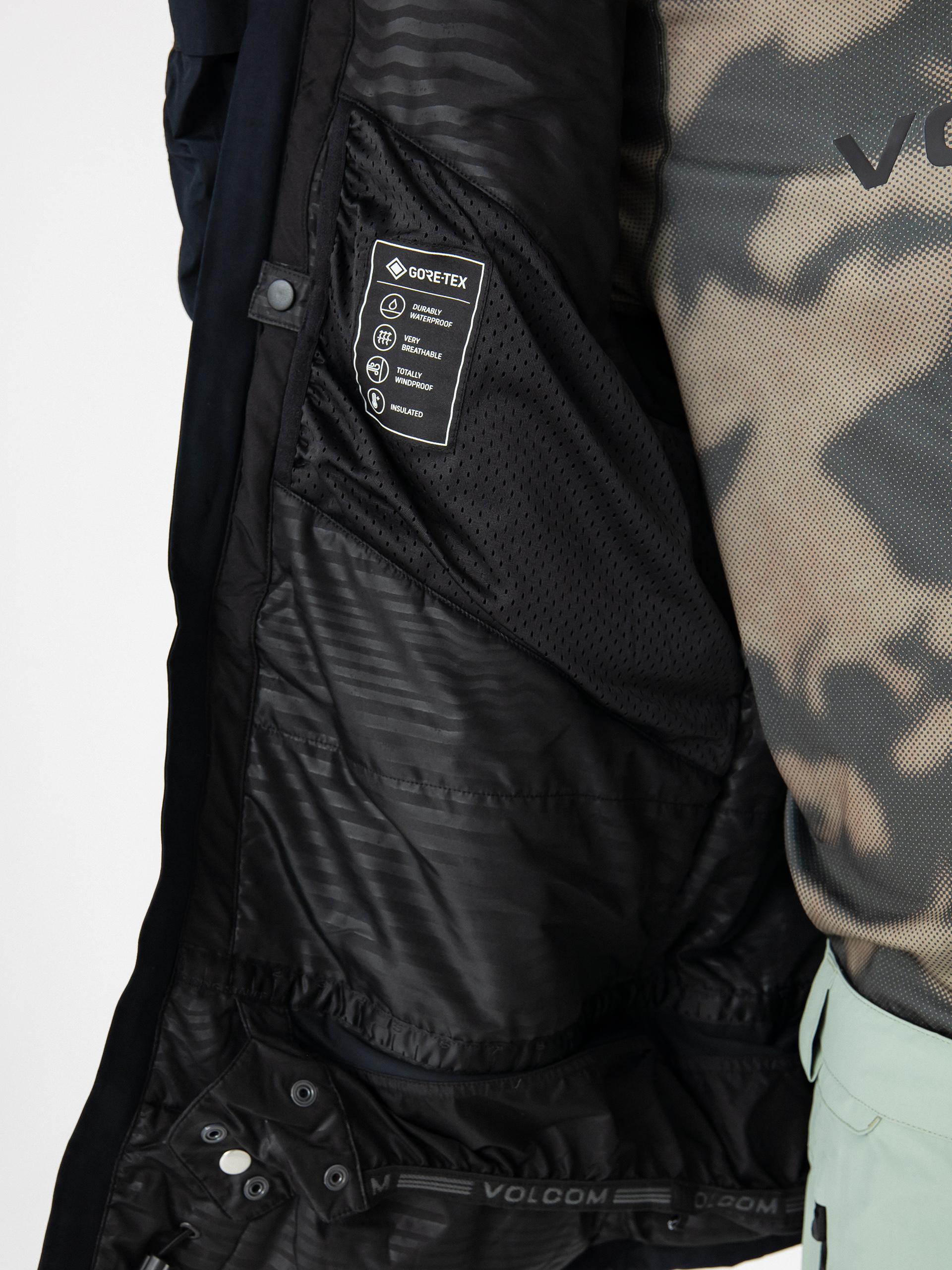 Męska Kurtka snowboardowa Volcom L Ins Gore Tex (black)