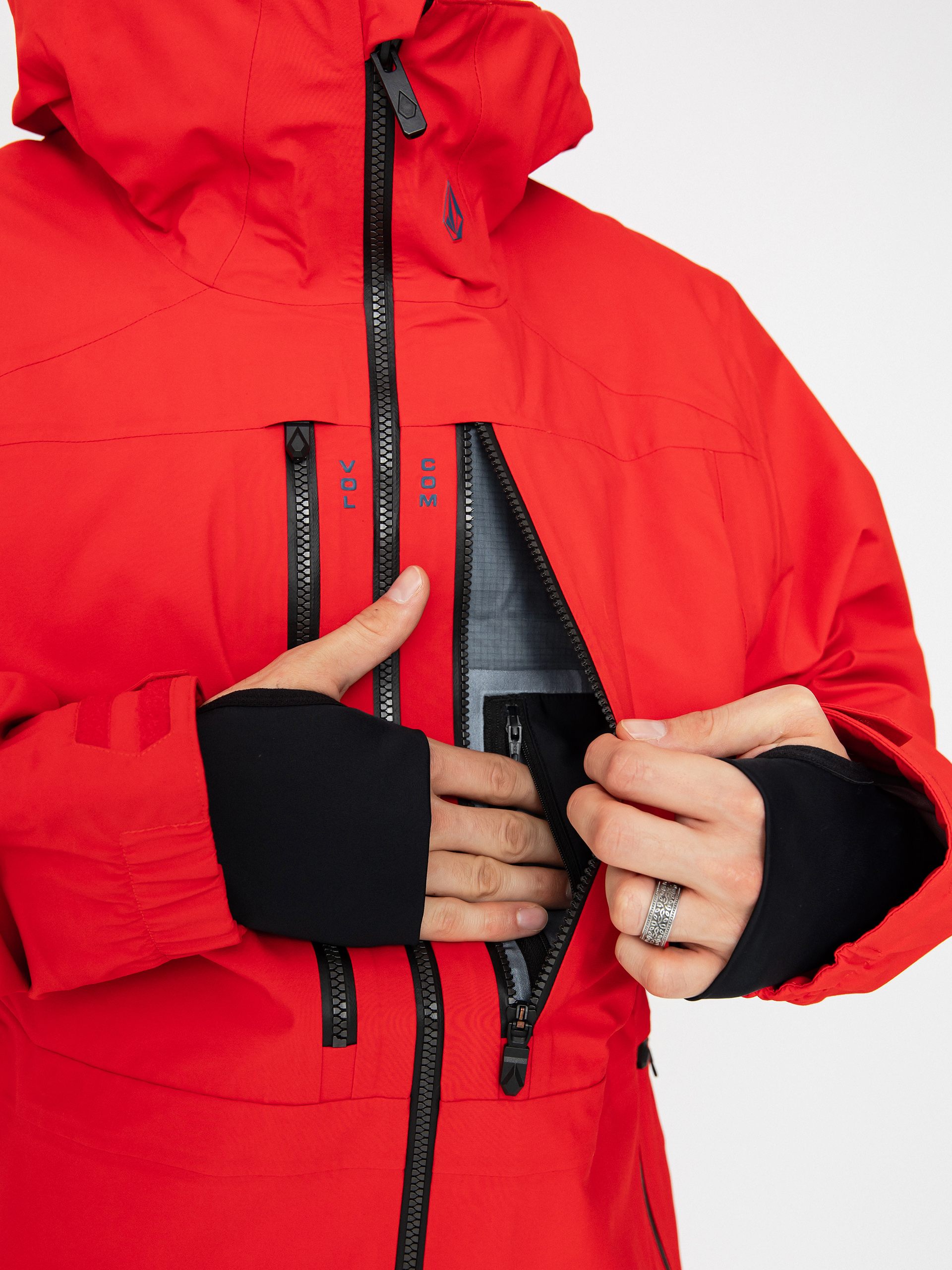 Męska Kurtka snowboardowa Volcom Guide Gore Tex (crimson)