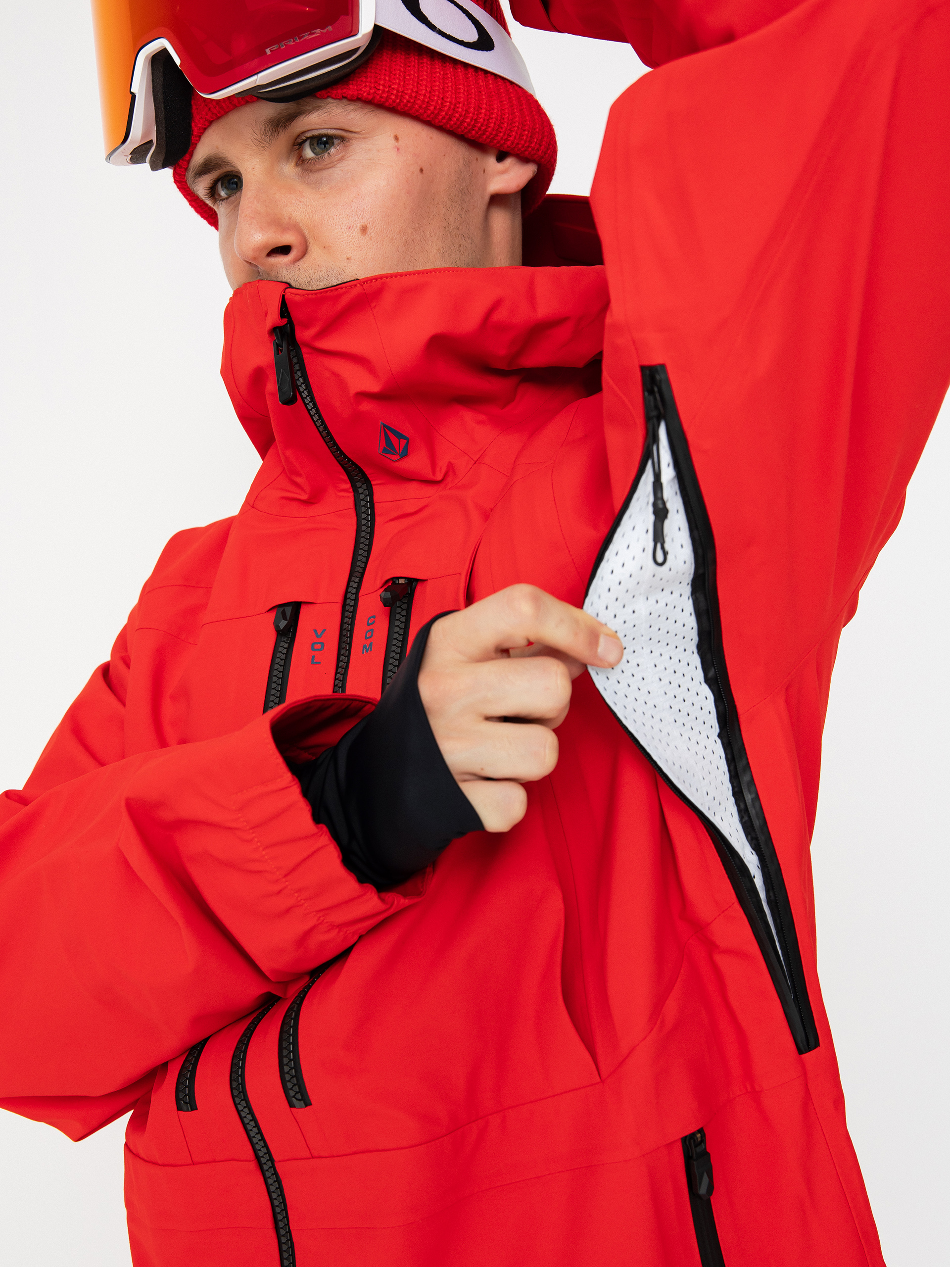 Męska Kurtka snowboardowa Volcom Guide Gore Tex (crimson)