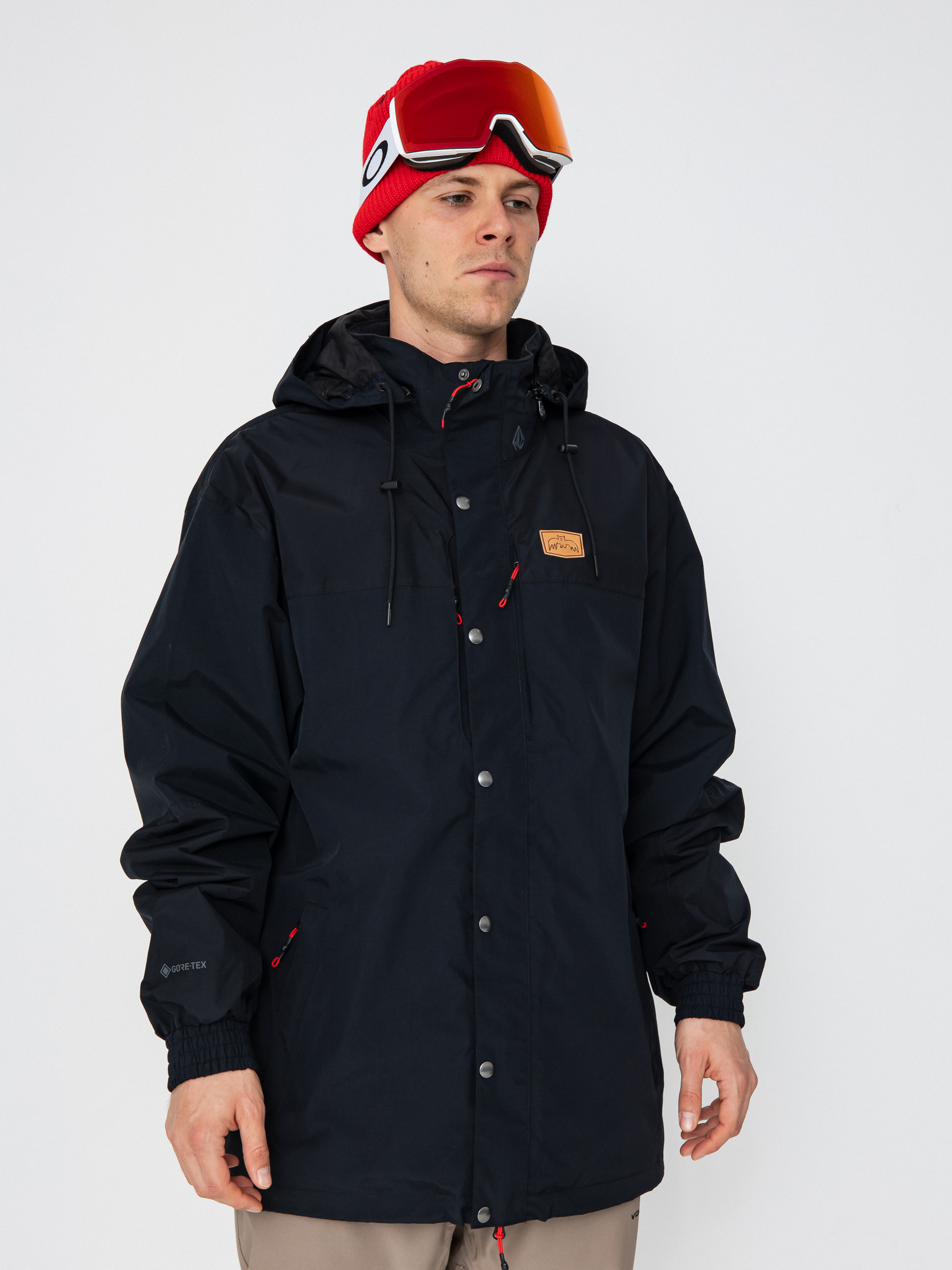 Męska Kurtka snowboardowa Volcom Longo Gore Tex (black)