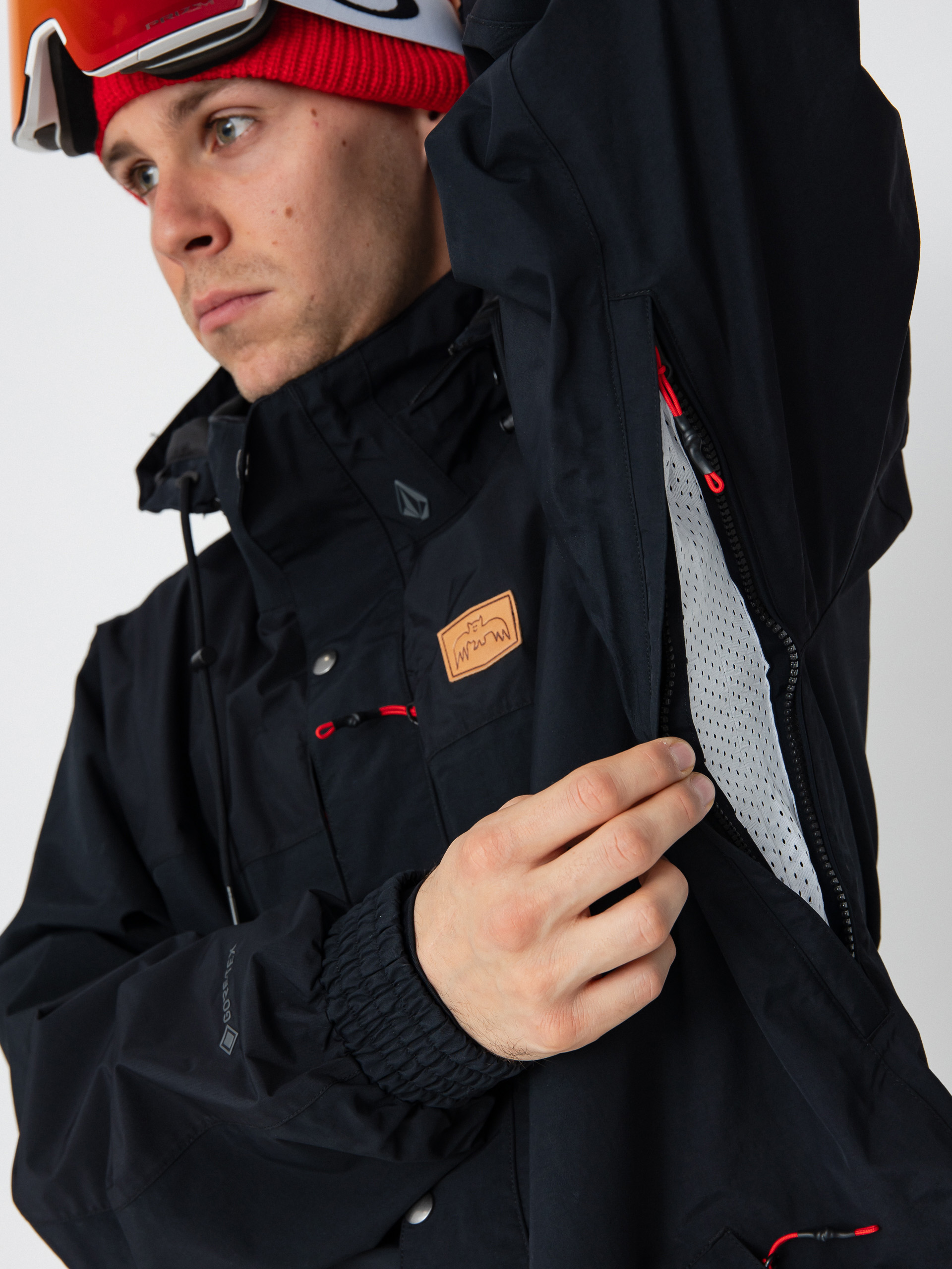 Męska Kurtka snowboardowa Volcom Longo Gore Tex (black)