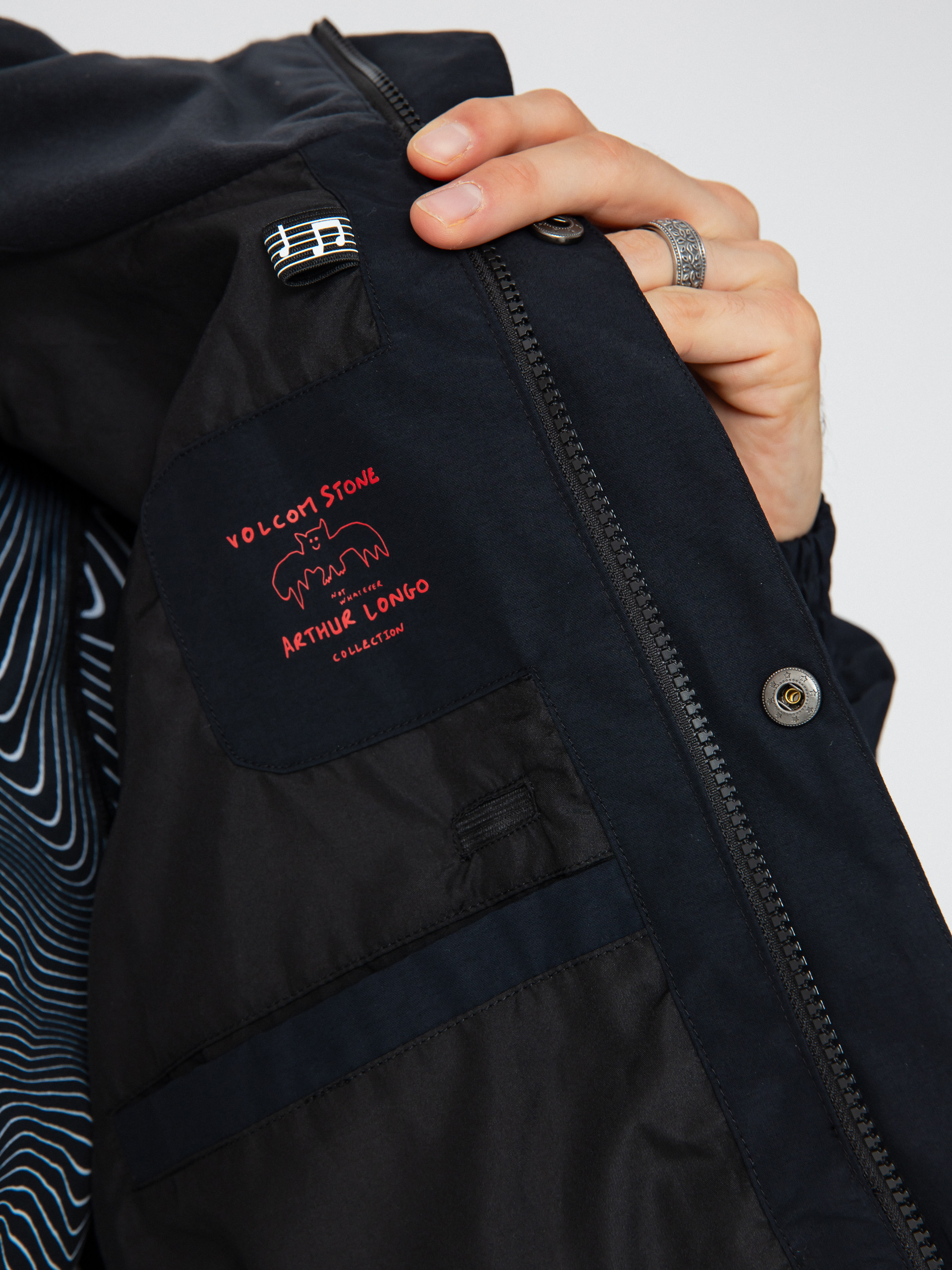 Męska Kurtka snowboardowa Volcom Longo Gore Tex (black)