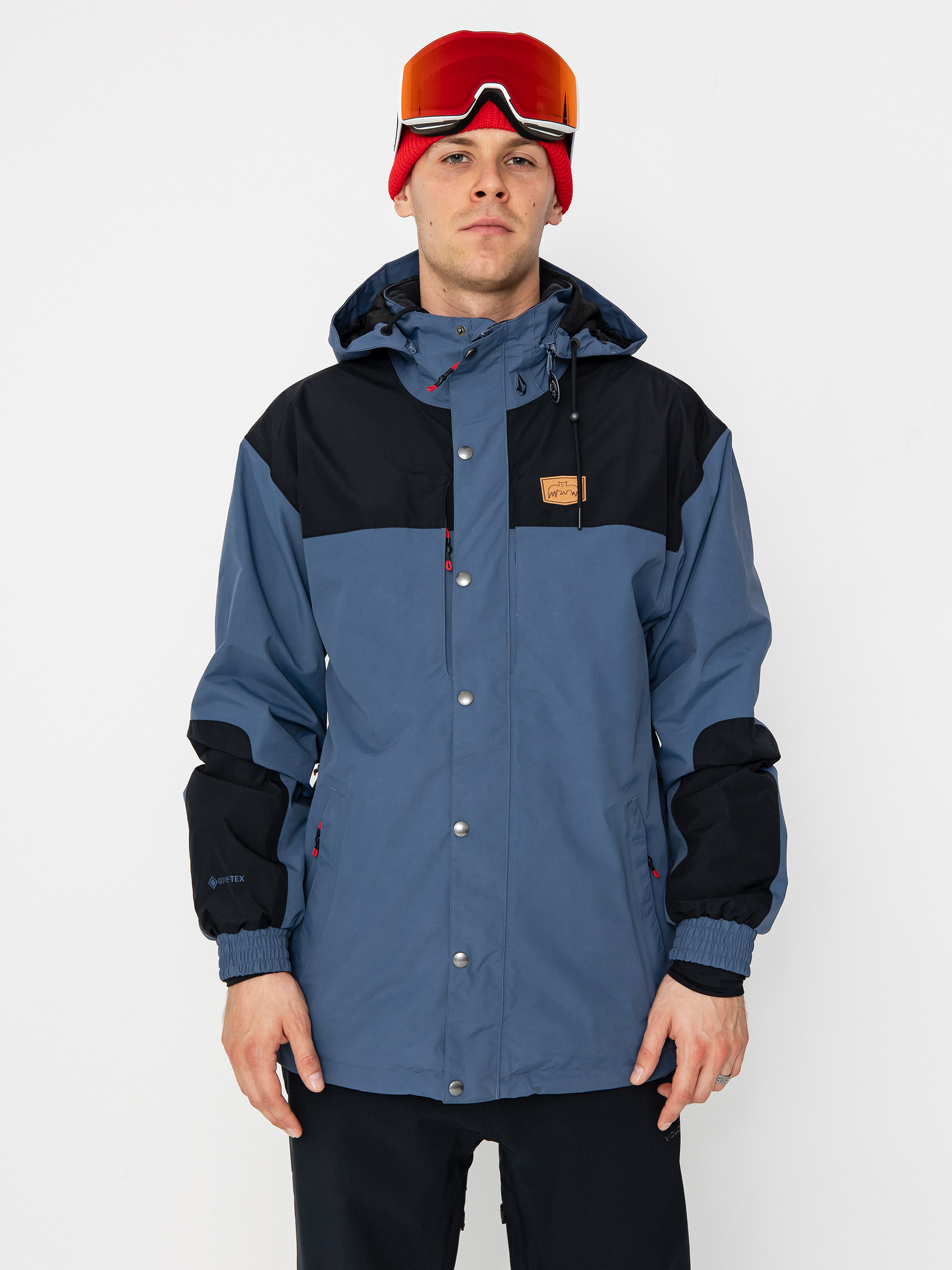 VOLCOM　GORE-TEX　3レイヤー VOLCOM Kurtka 3D STRETCH GORE-TEX JACKET Crystal Blue 24/25