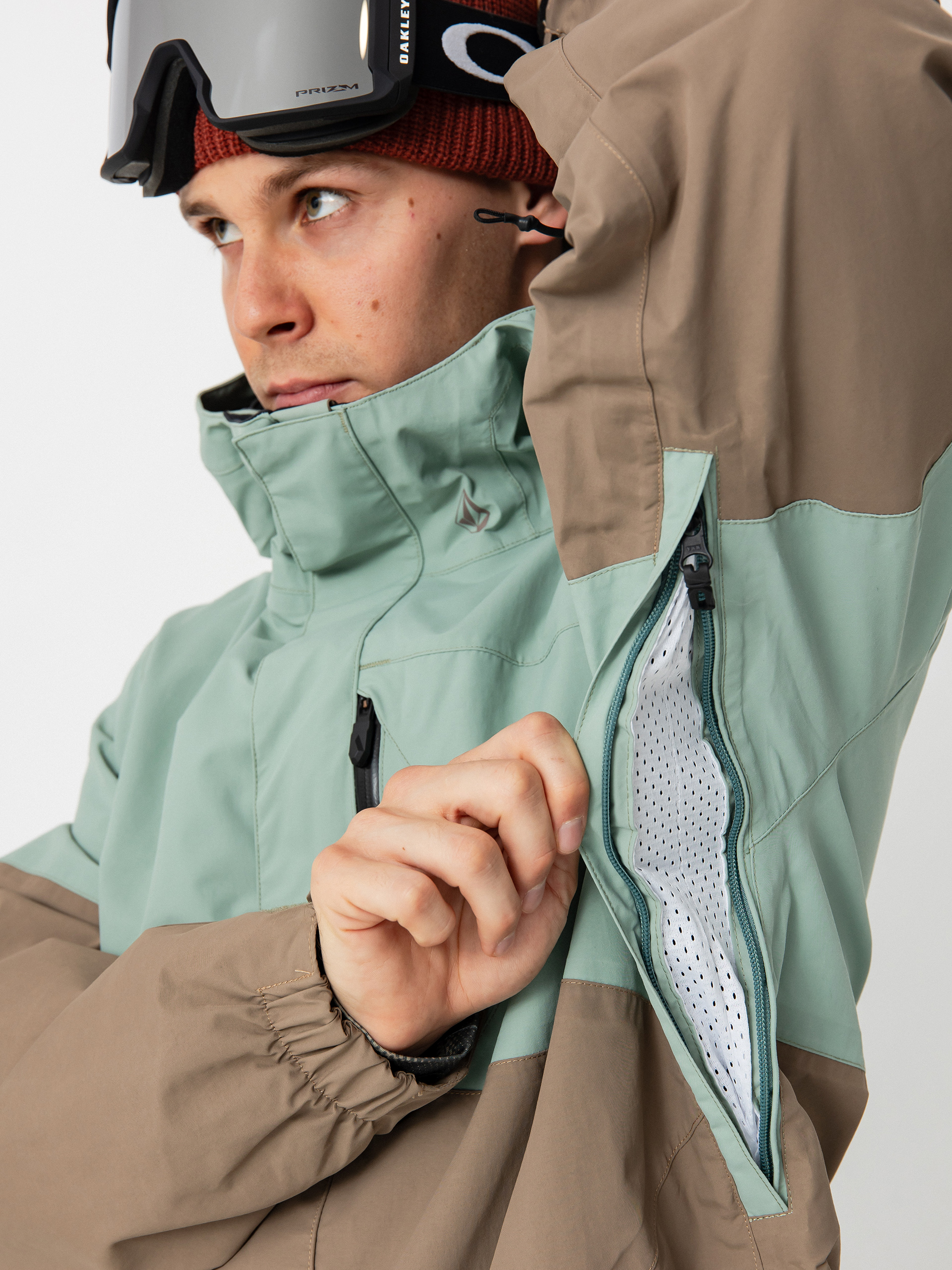 Męska Kurtka snowboardowa Volcom L Gore Tex (agave)