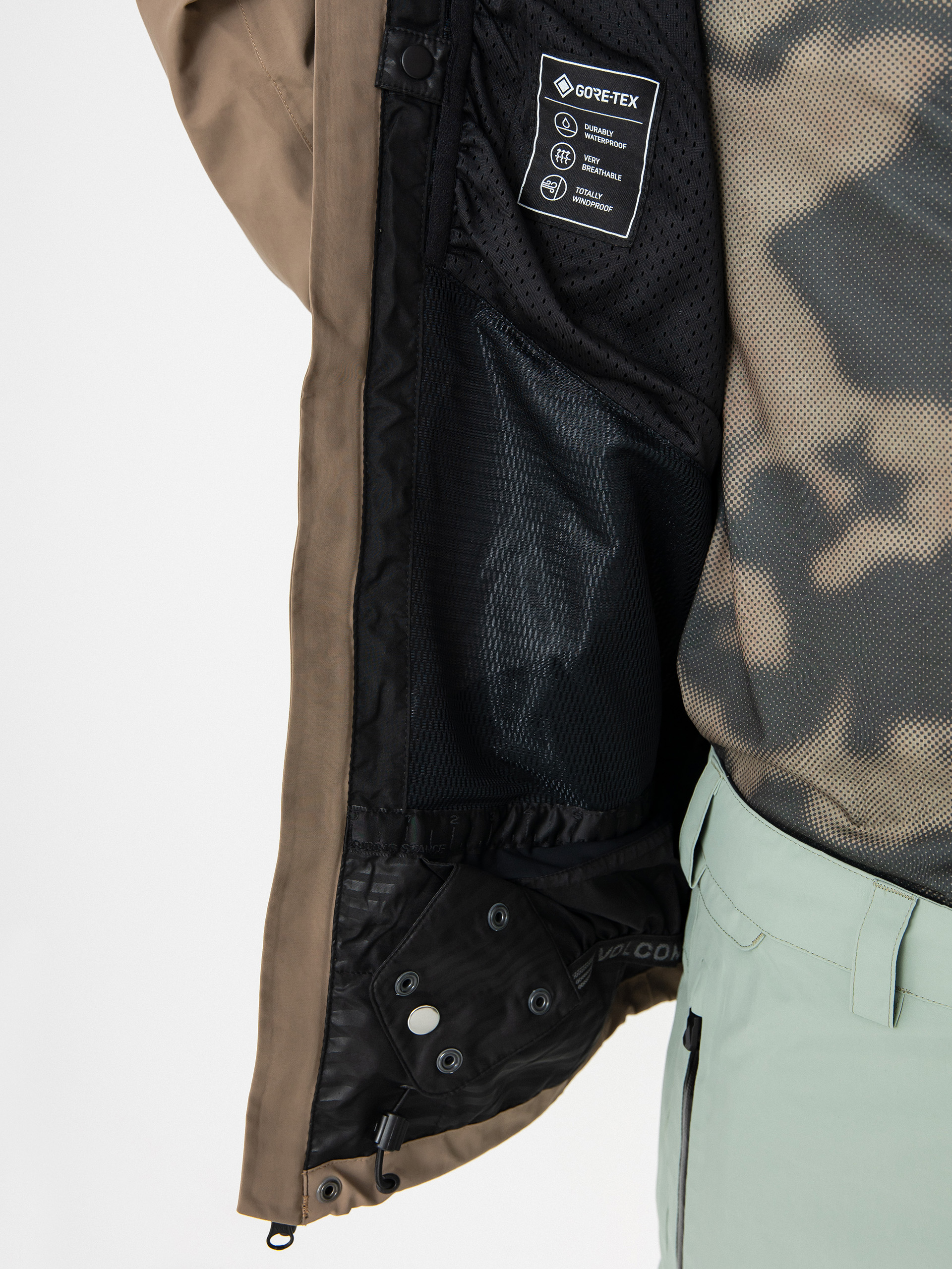 Męska Kurtka snowboardowa Volcom L Gore Tex (agave)