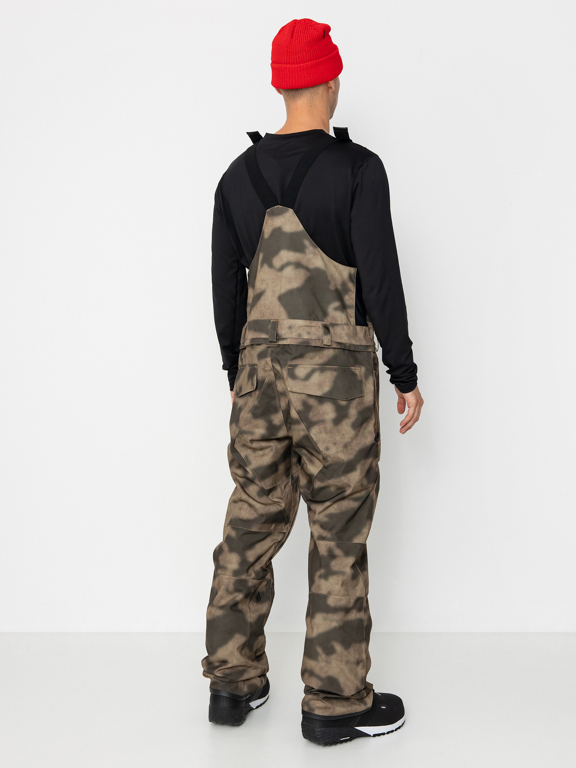 Męskie Spodnie snowboardowe Volcom Roan Bib Overall (camouflage)