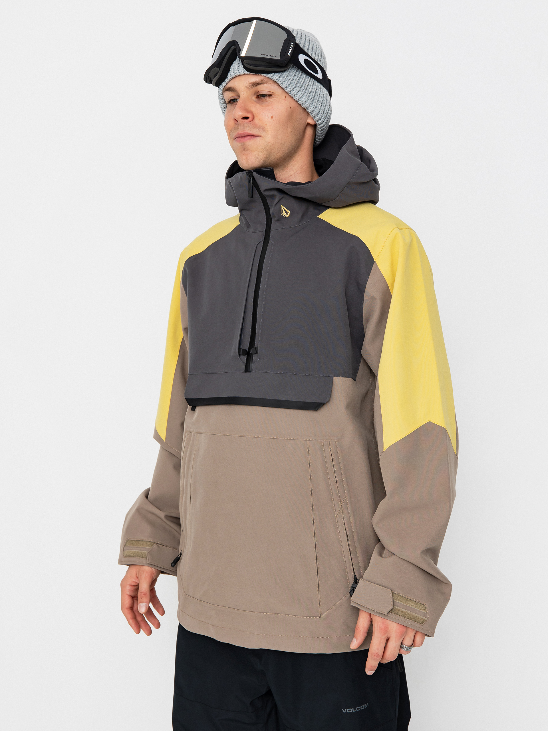 Męska Kurtka snowboardowa Volcom Brighton Pullover (chestnut brown)