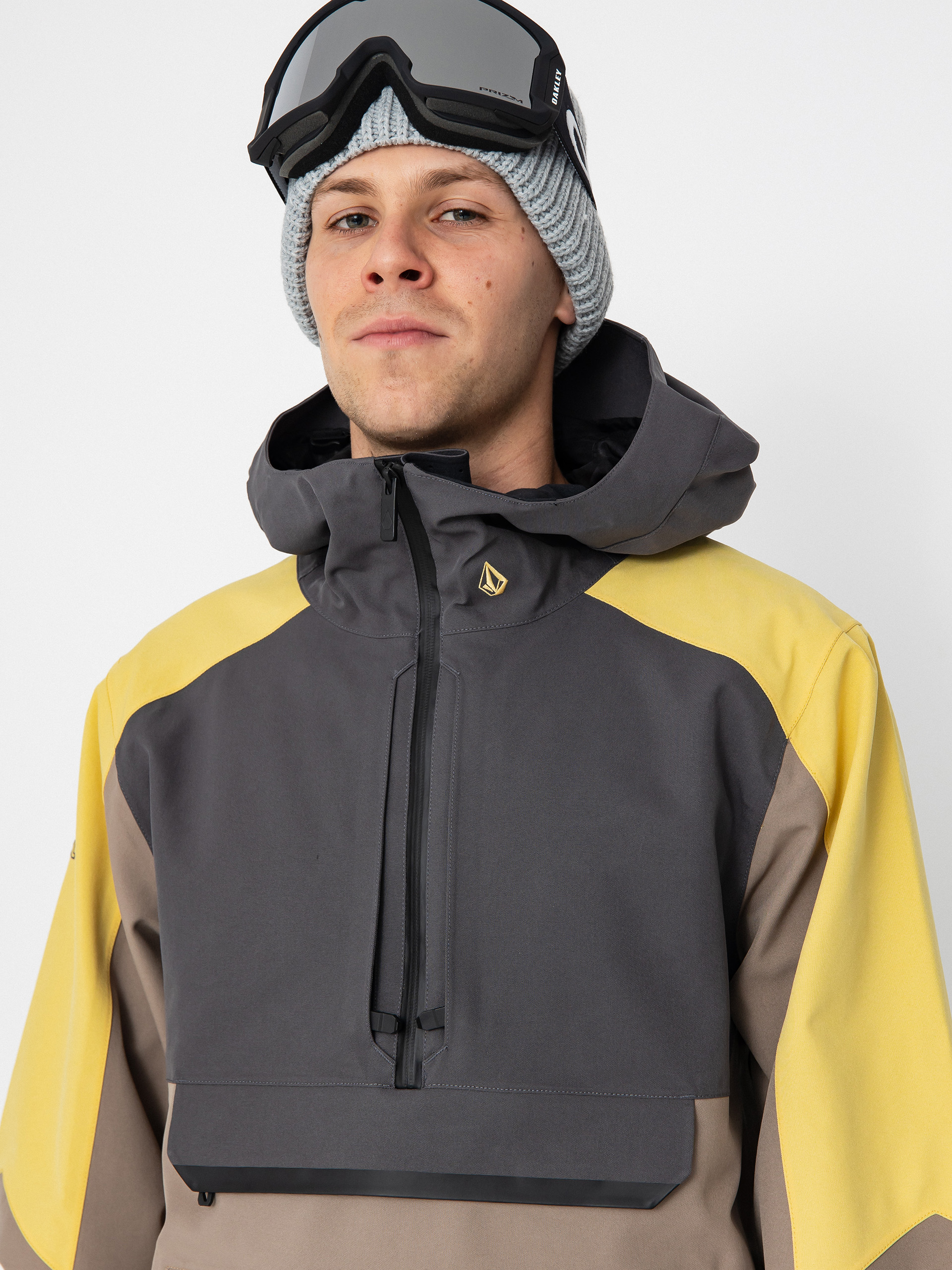 Męska Kurtka snowboardowa Volcom Brighton Pullover (chestnut brown)