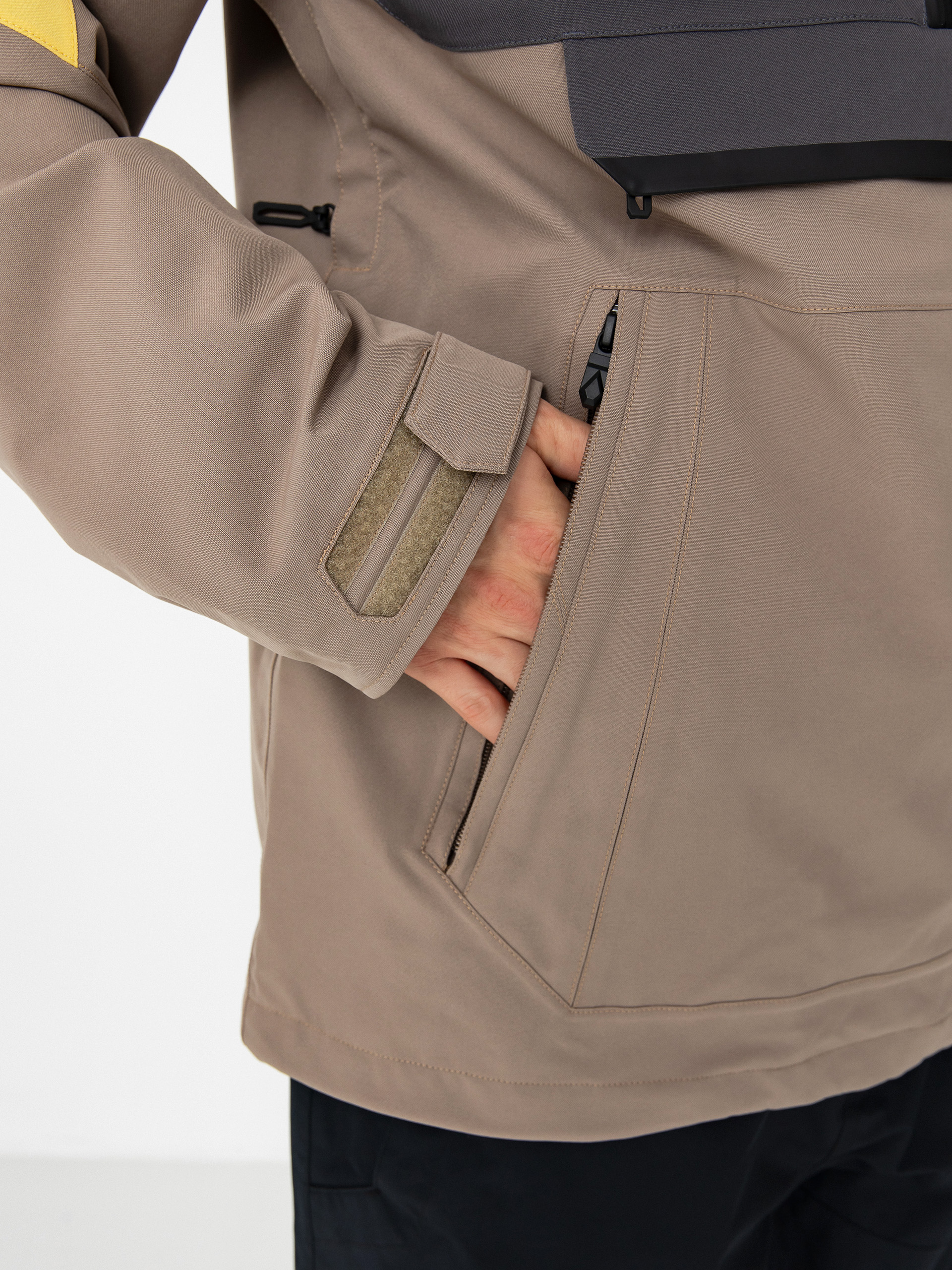 Męska Kurtka snowboardowa Volcom Brighton Pullover (chestnut brown)