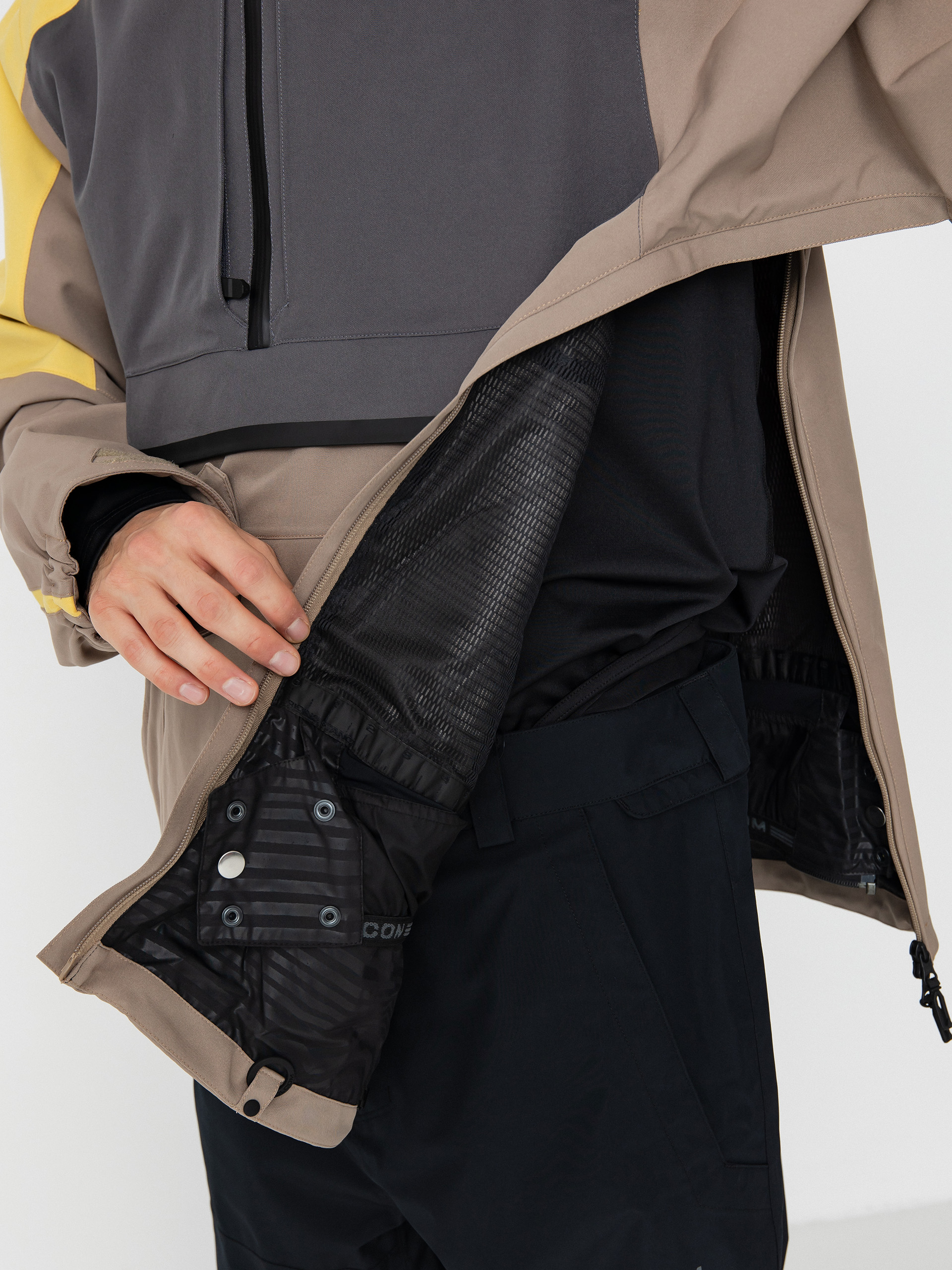 Męska Kurtka snowboardowa Volcom Brighton Pullover (chestnut brown)