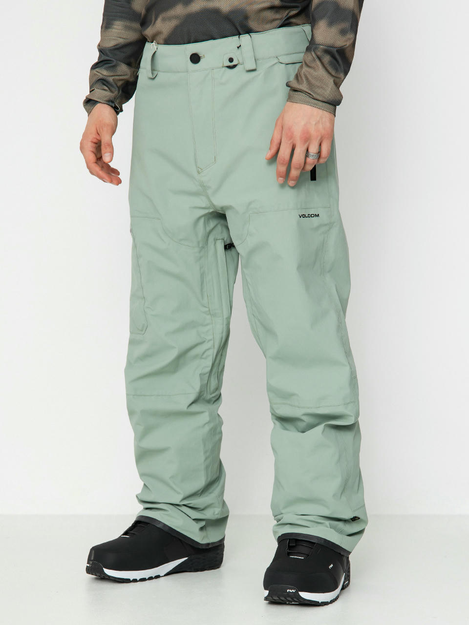 Męskie Spodnie snowboardowe Volcom L Gore Tex (agave)