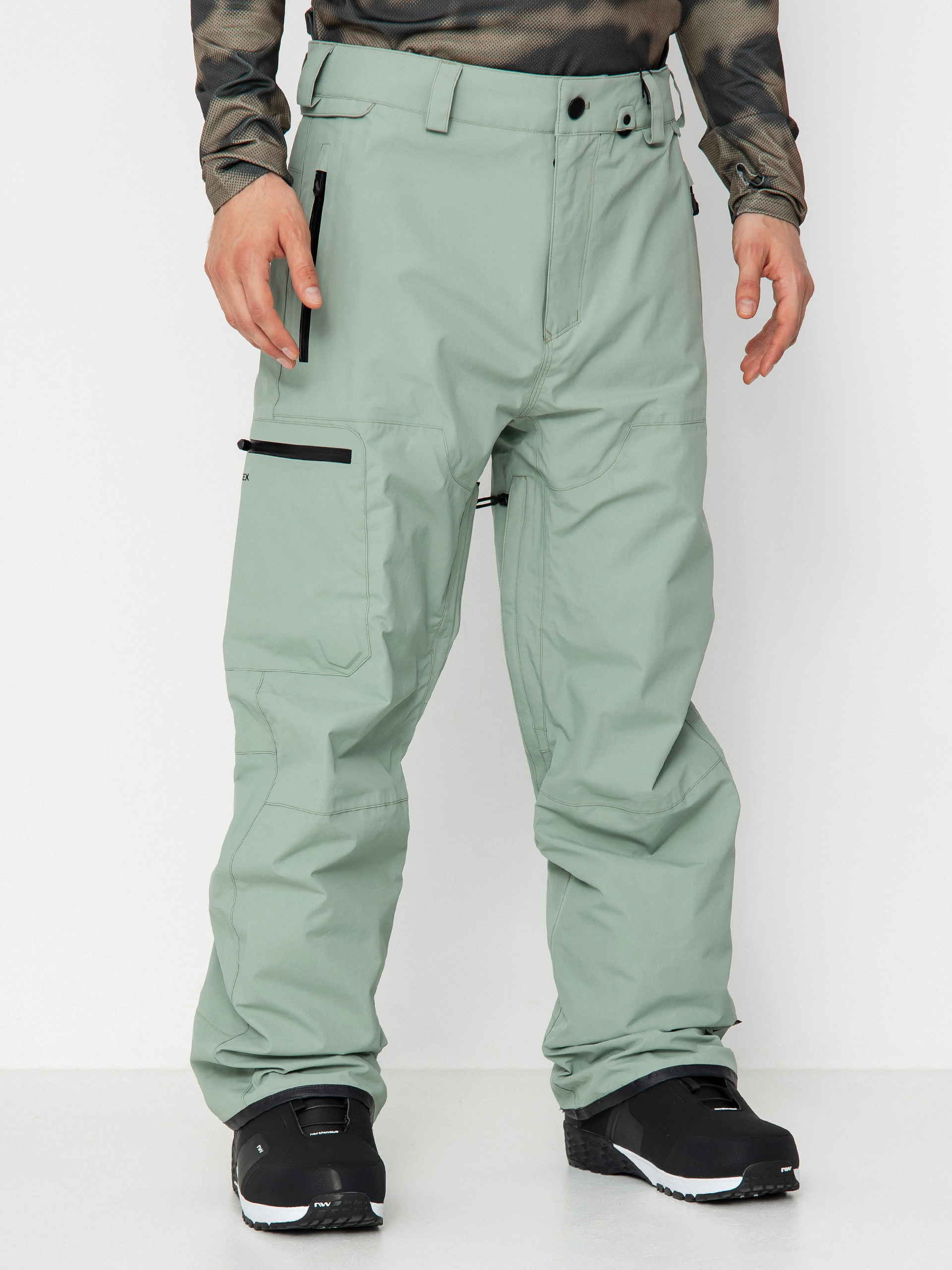 Męskie Spodnie snowboardowe Volcom L Gore Tex (agave)