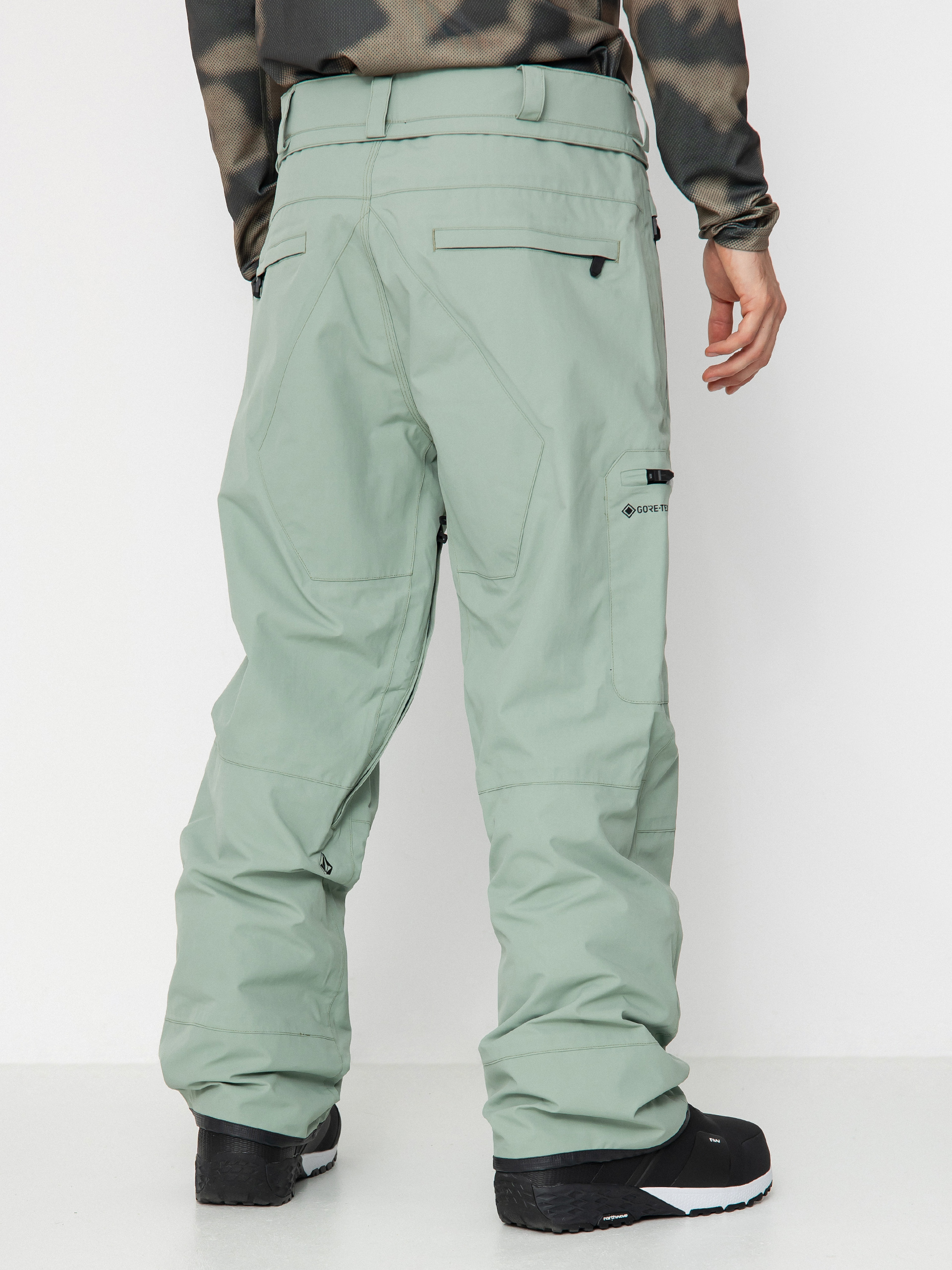 Męskie Spodnie snowboardowe Volcom L Gore Tex (agave)