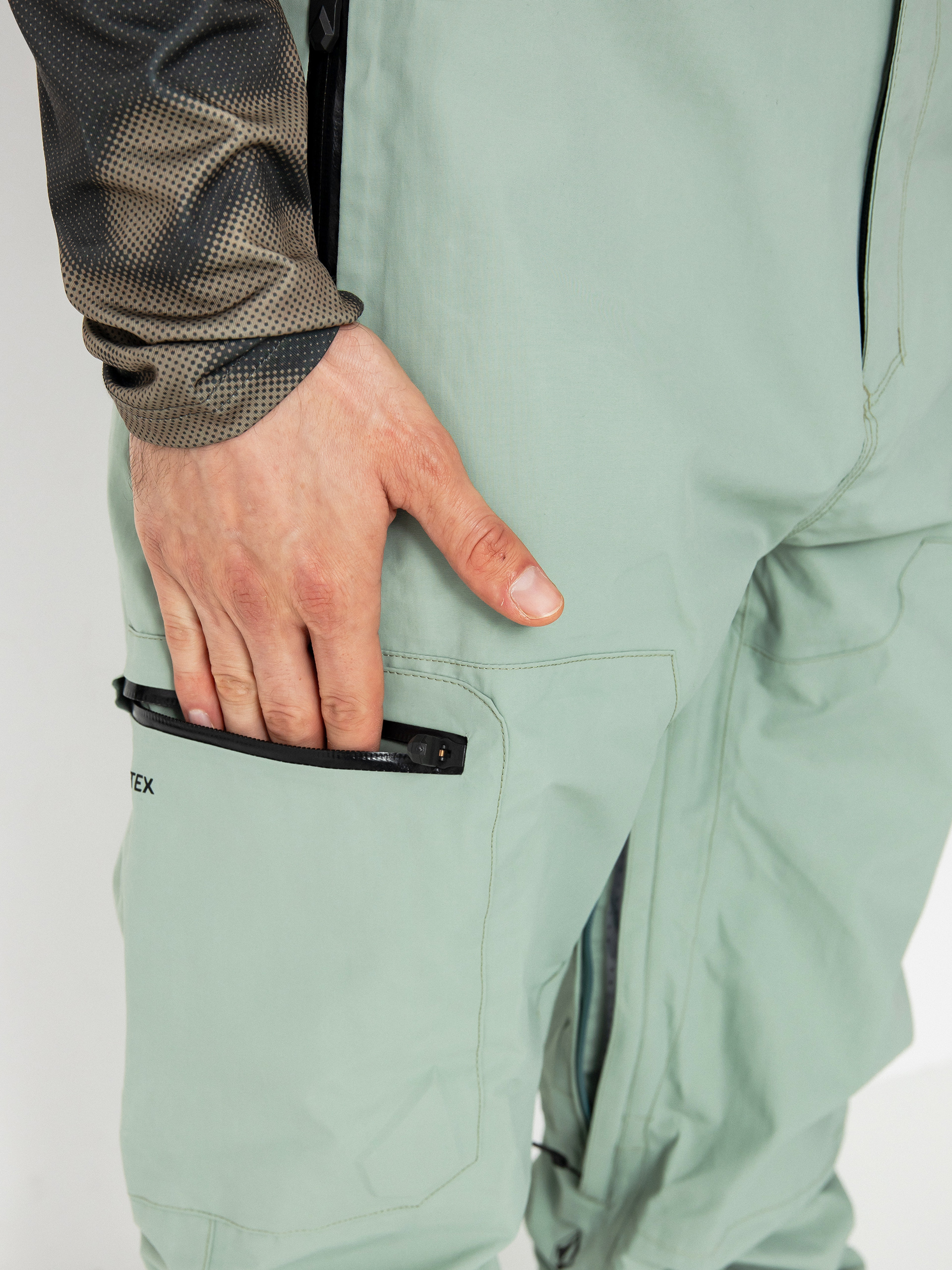 Męskie Spodnie snowboardowe Volcom L Gore Tex (agave)