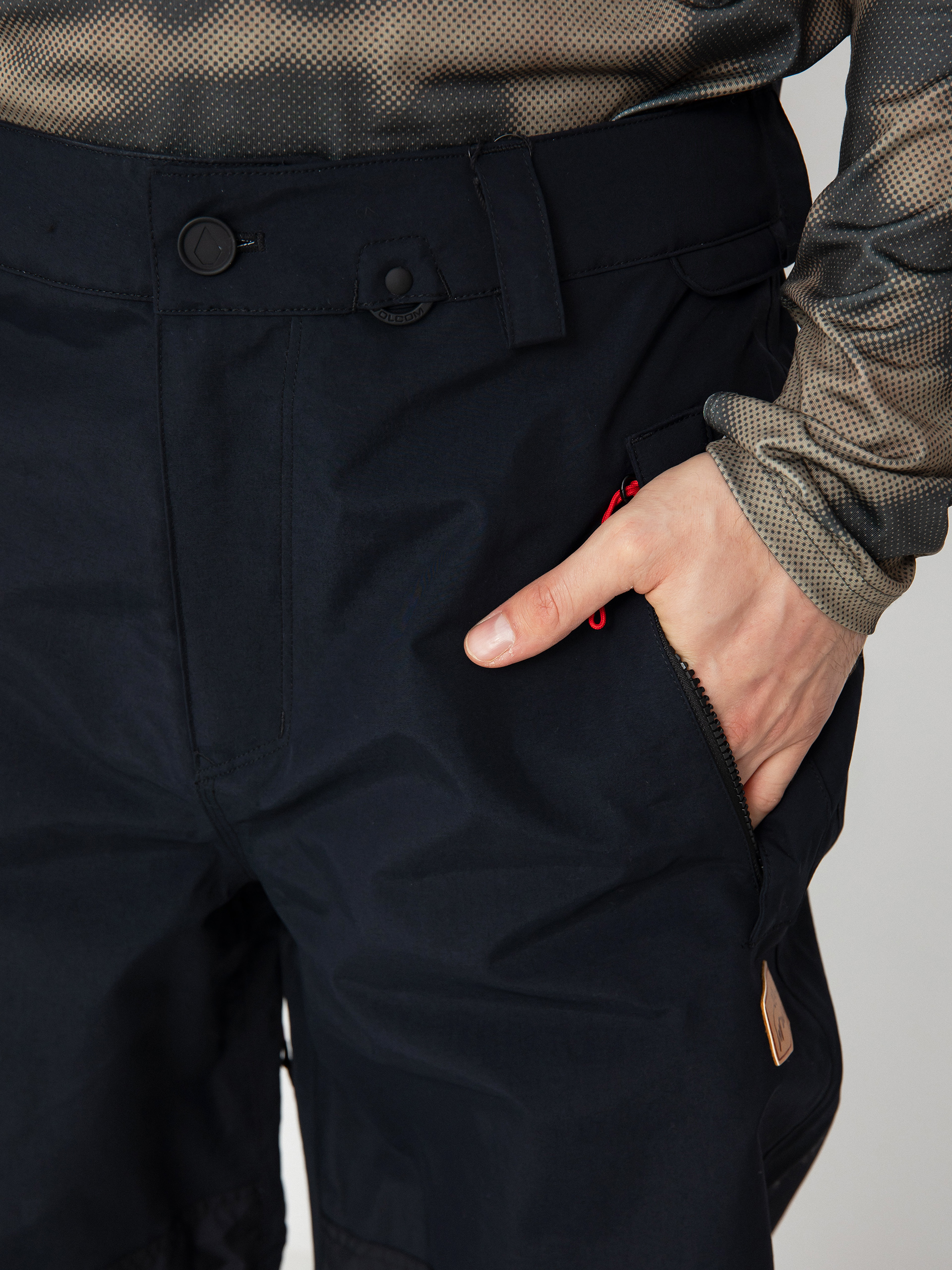 Męskie Spodnie snowboardowe Volcom Longo Gore Tex (black)