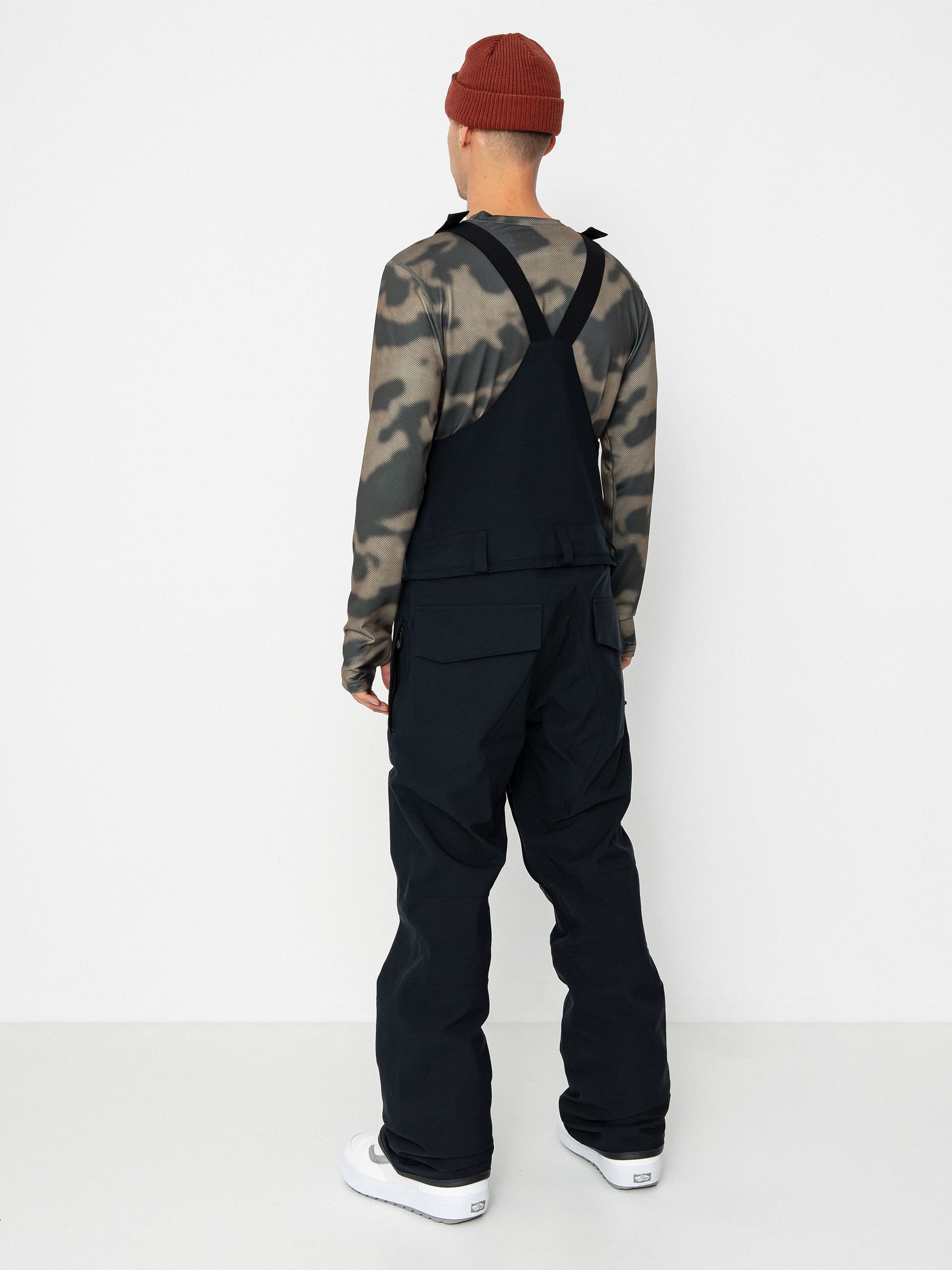 Męskie Spodnie snowboardowe Volcom Roan Bib Overall (black)