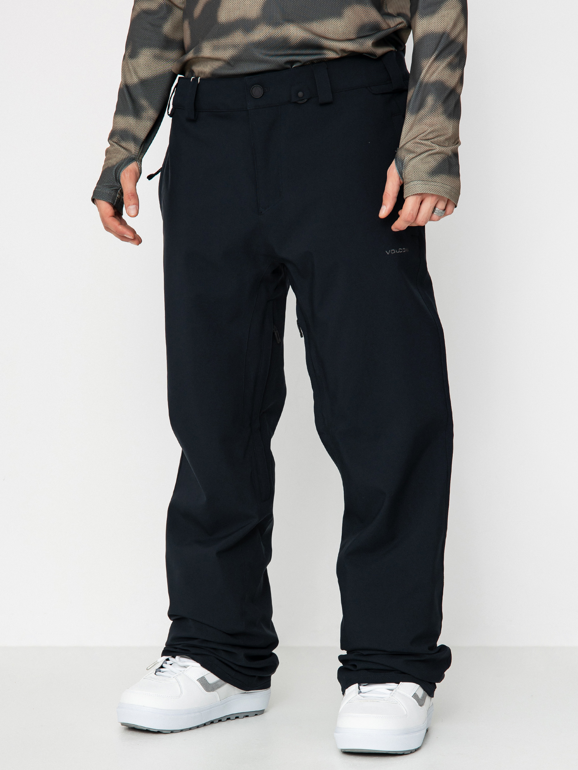 Męskie Spodnie snowboardowe Volcom Freakin Snow Chino (black)
