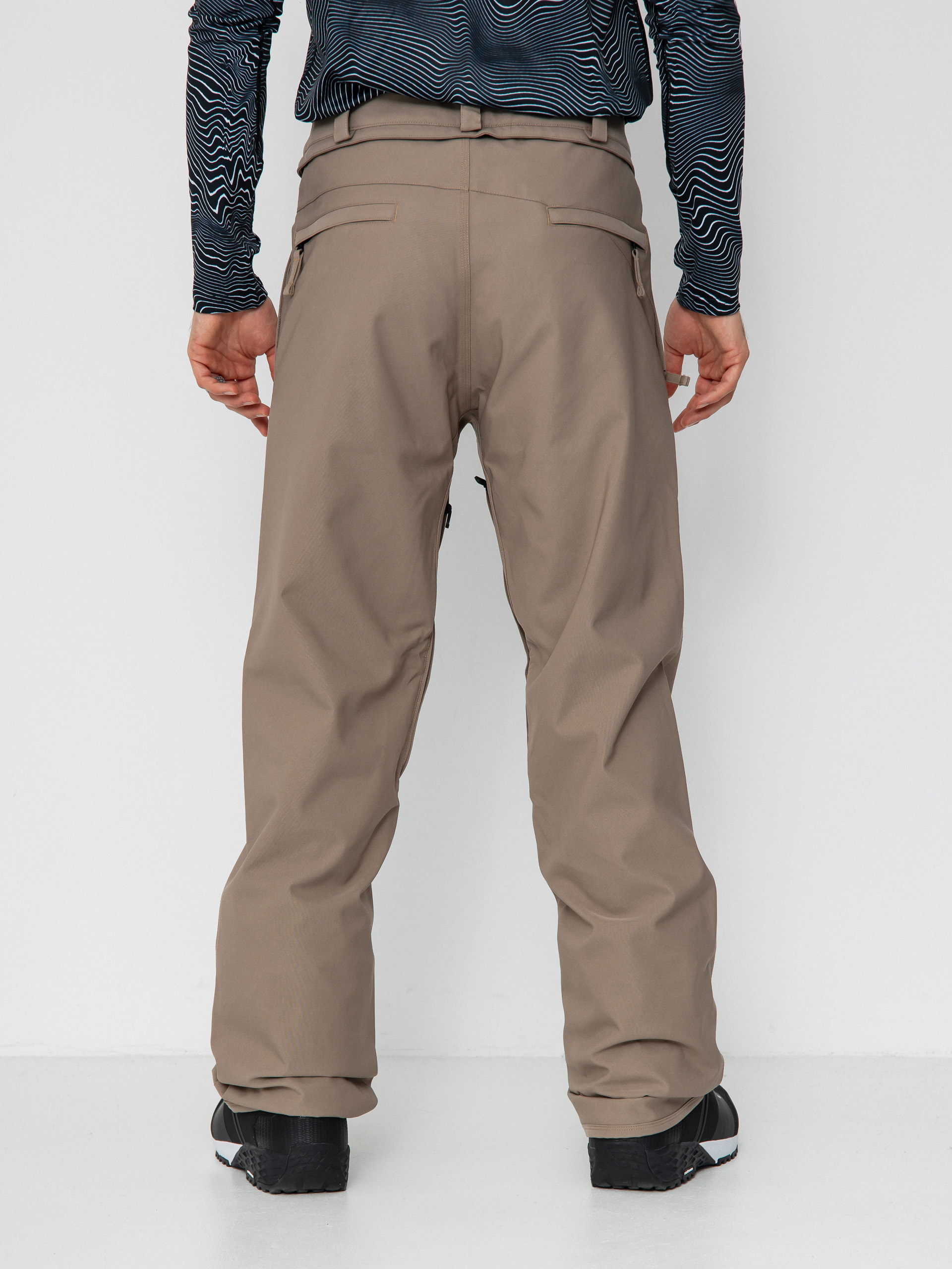 Męskie Spodnie snowboardowe Volcom Freakin Snow Chino (chestnut brown)