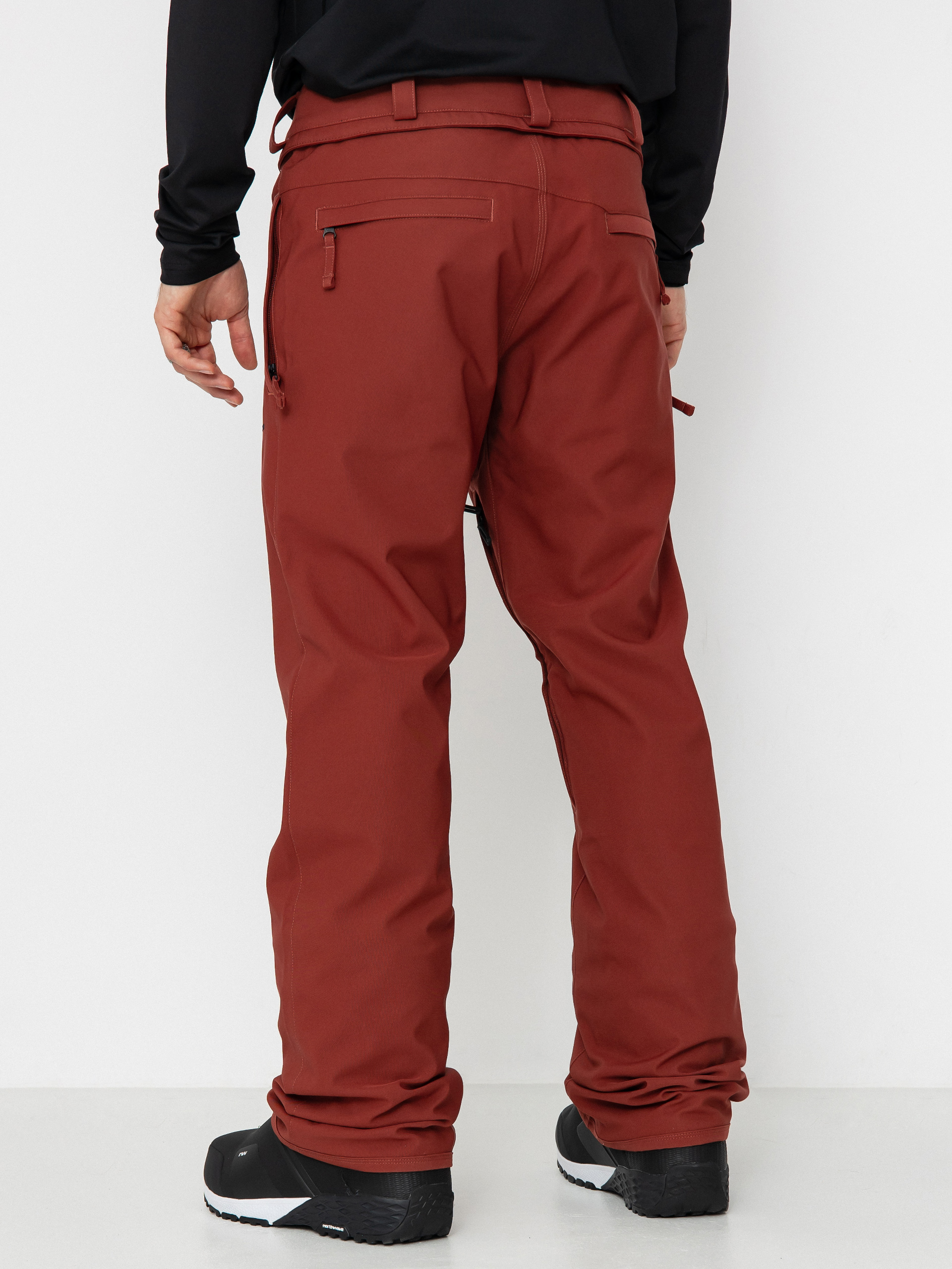 Męskie Spodnie snowboardowe Volcom Freakin Snow Chino (redwood)
