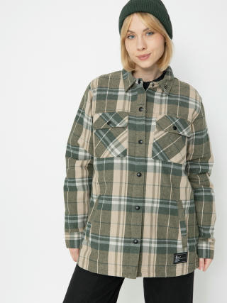 Kurtka snowboardowa Volcom Ins Riding Flannel Wmn (sand)