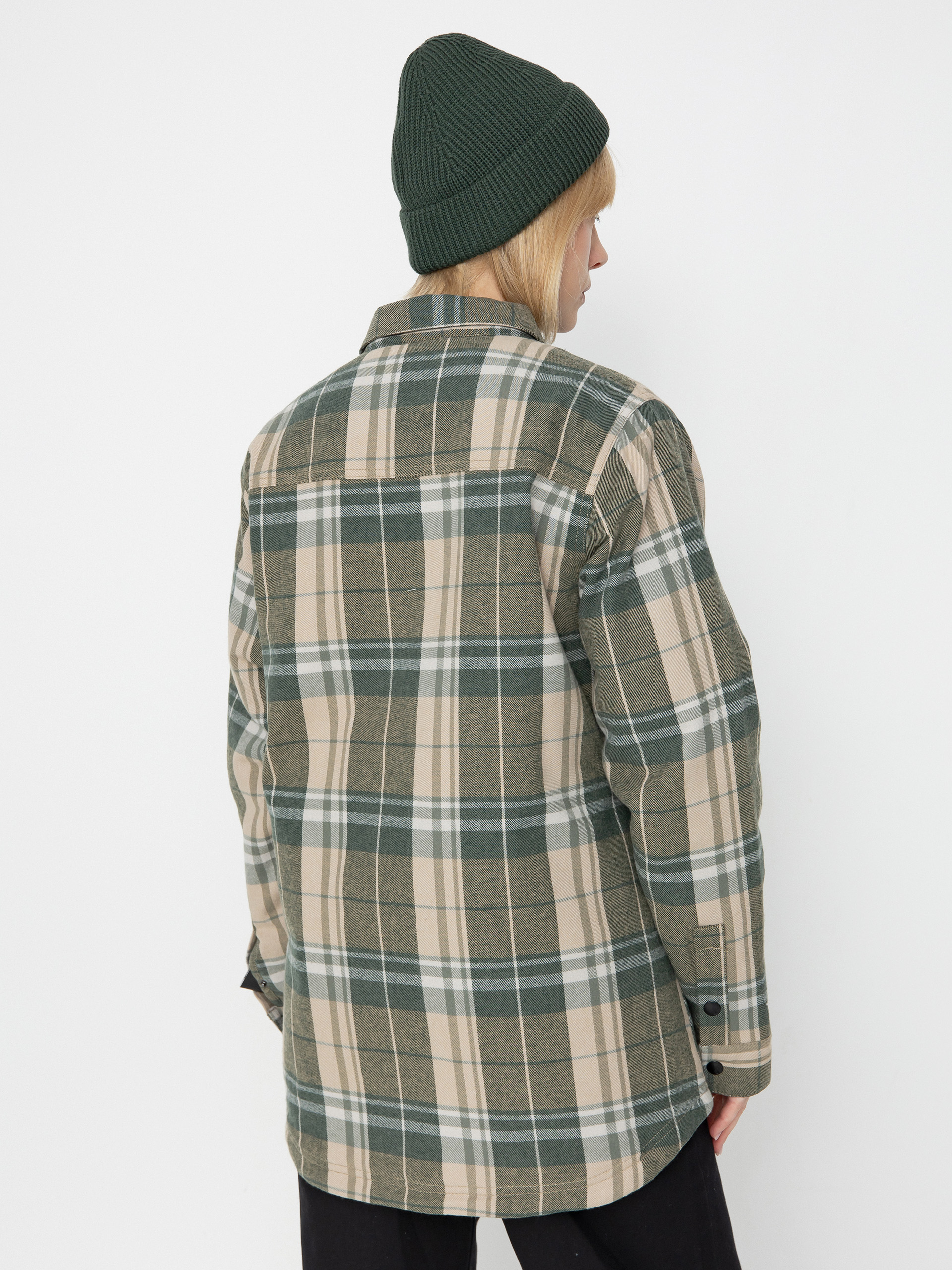 Damska Kurtka snowboardowa Volcom Ins Riding Flannel (sand)