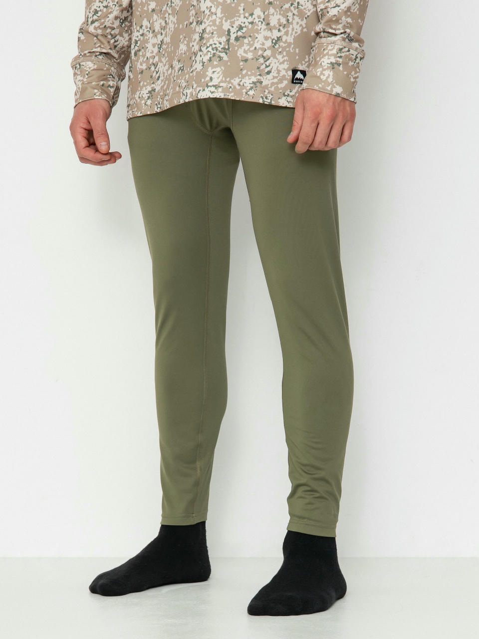 Legginsy aktywne Burton Midweight (forest moss)